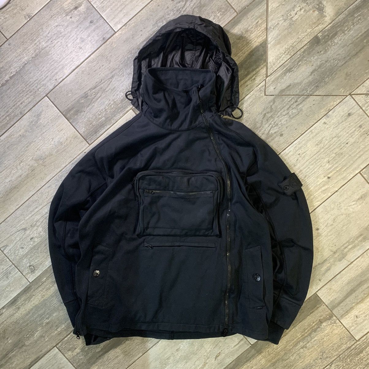 STONE ISLAND SHADOW PROJECT - ラスト1点 / TWIN ZIP SHELL / ツィール ジップシェル マウンテンパーカ  GORE-TEX (ブラック) | Confidence