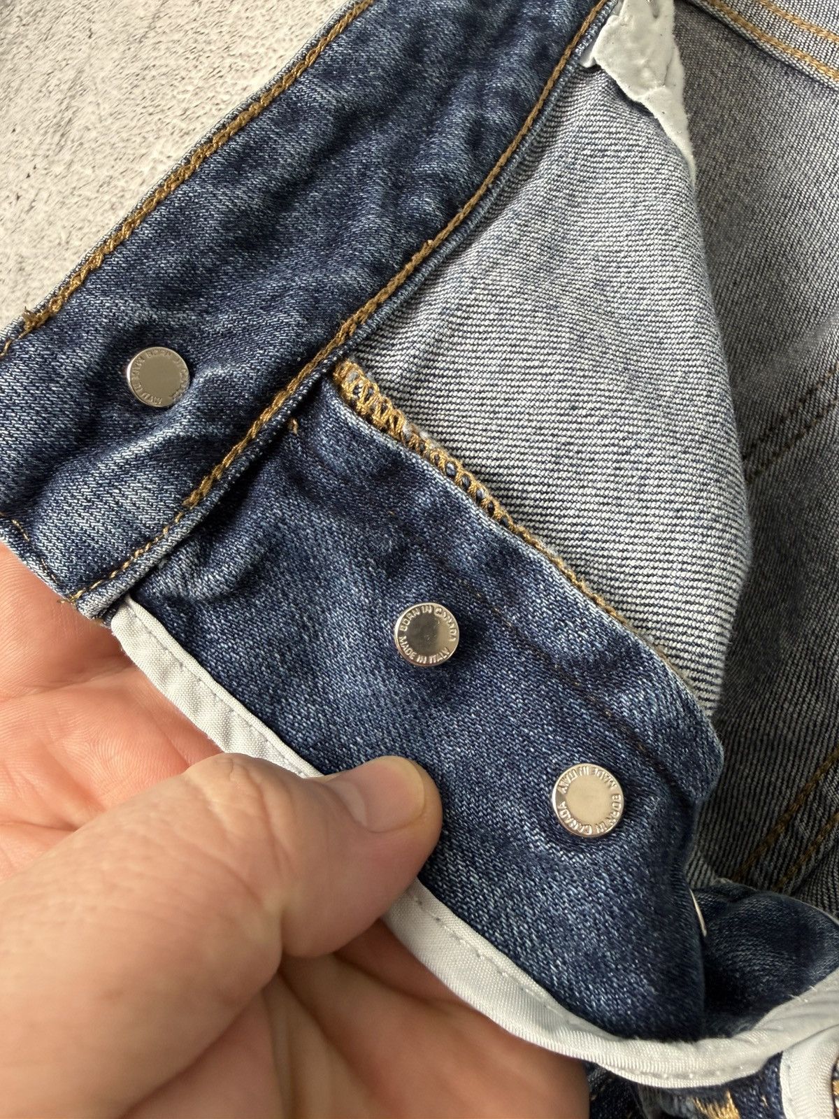 Dsquared2 Dsquared2 Distressed Denim Blue Slim Jeans Men’s Size 54 Size US 38 / EU 54 - 12 Thumbnail