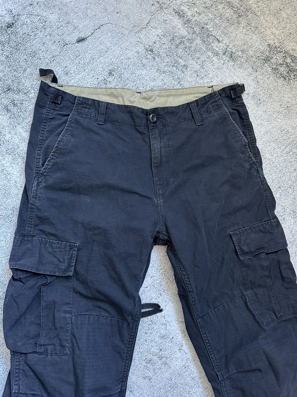 Carhartt Carhartt Cargo Aviation Pants Size 33x34 Blue Size US 33 - 7 Thumbnail