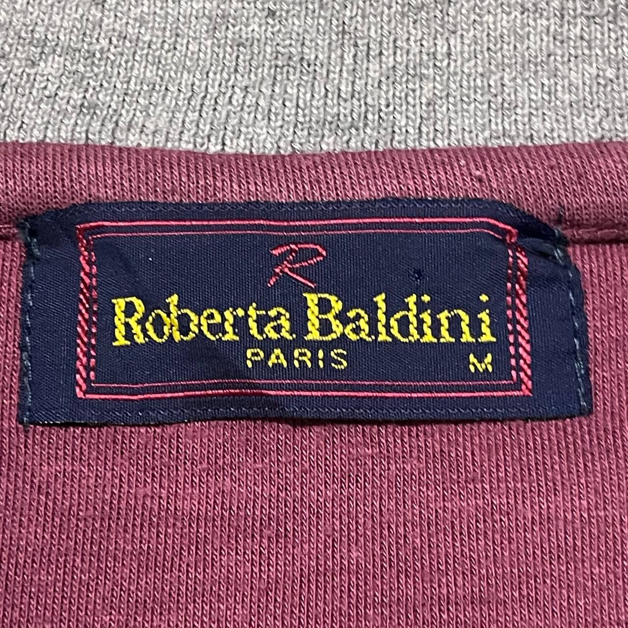 Japanese Brand Vintage Roberta Baldini Paris Embroidered Sweatshirt Size US M / EU 48-50 / 2 - 4 Thumbnail