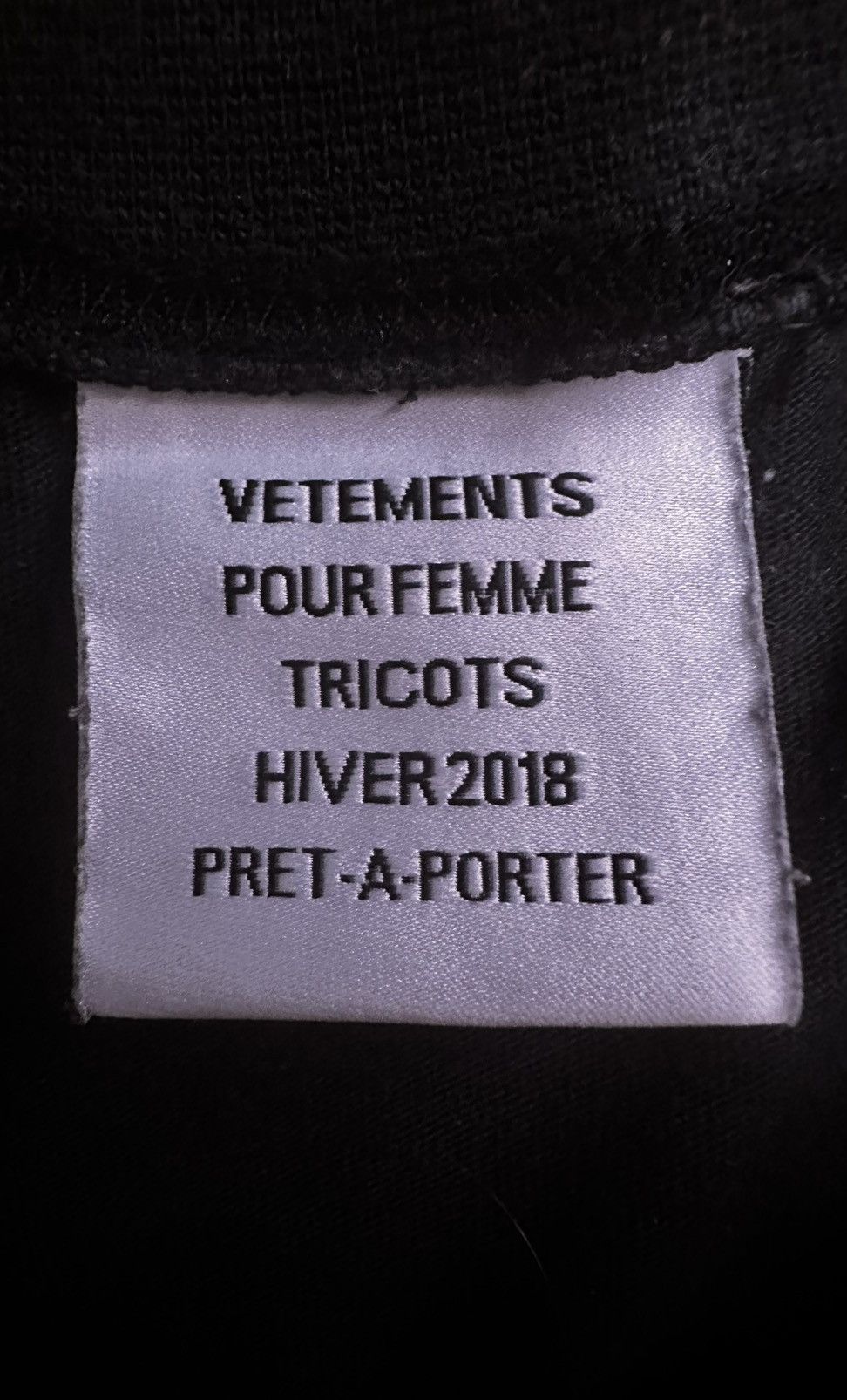 Vetements Vetements fw18 staff t shirt Size US XS / EU 42 / 0 - 6 Thumbnail