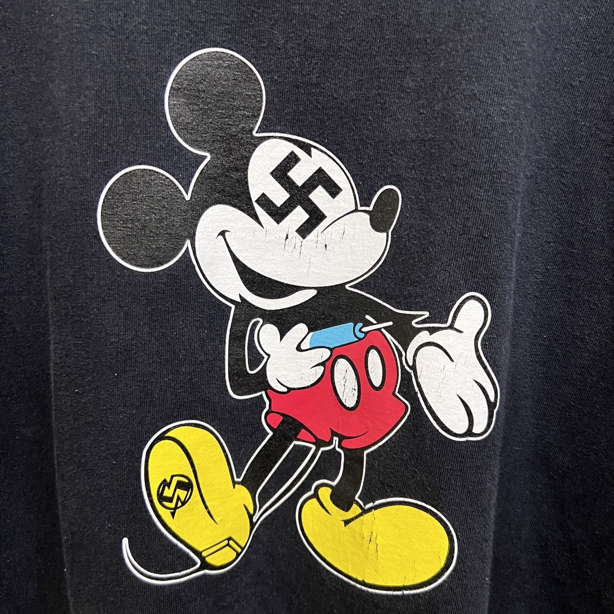 Japanese Brand × Vintage VTG CRUNK DEVIL MICKEY TEE Size US L / EU 52-54 / 3 - 2 Thumbnail