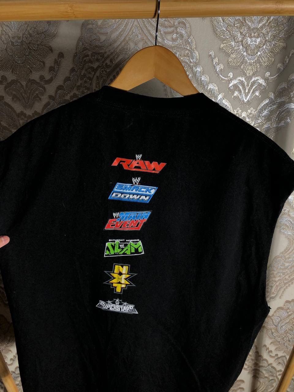 WWE VINTAGE WWE WRESTLING WWF RETRO T-SHIRT DOUBLE PRINTED 90s Size US L / EU 52-54 / 3 - 5 Thumbnail