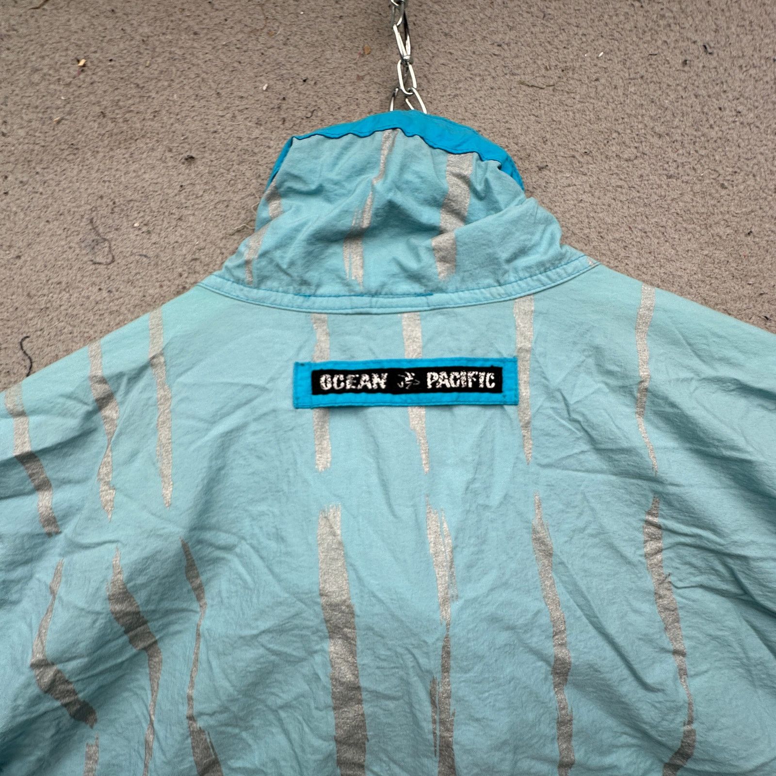 Ocean Pacific Vintage OP Ocean Pacific Airborne Windbreaker Jacket Mens L Size US L / EU 52-54 / 3 - 11 Thumbnail