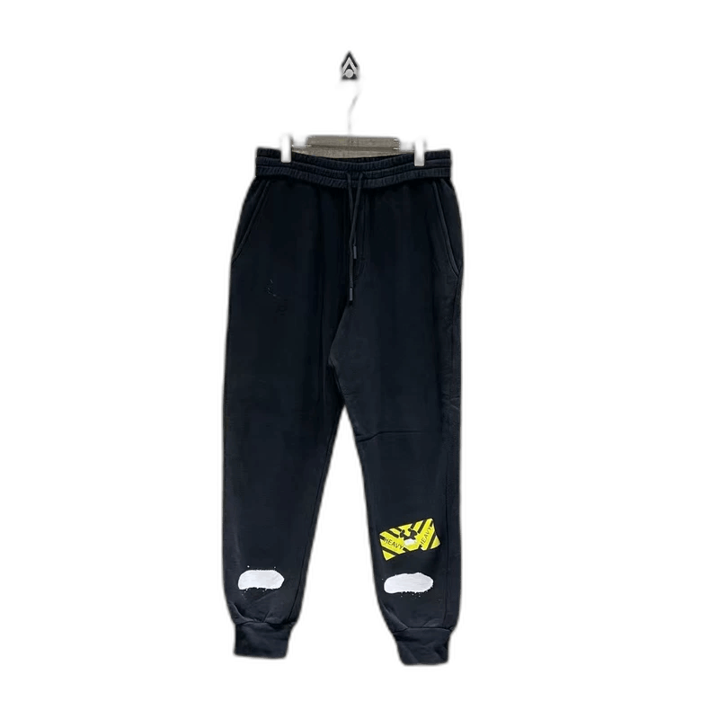Officine Creative Off-White Black Sweatpants with Tiger Stripes Size US 30 / EU 46 - 1 Thumbnail