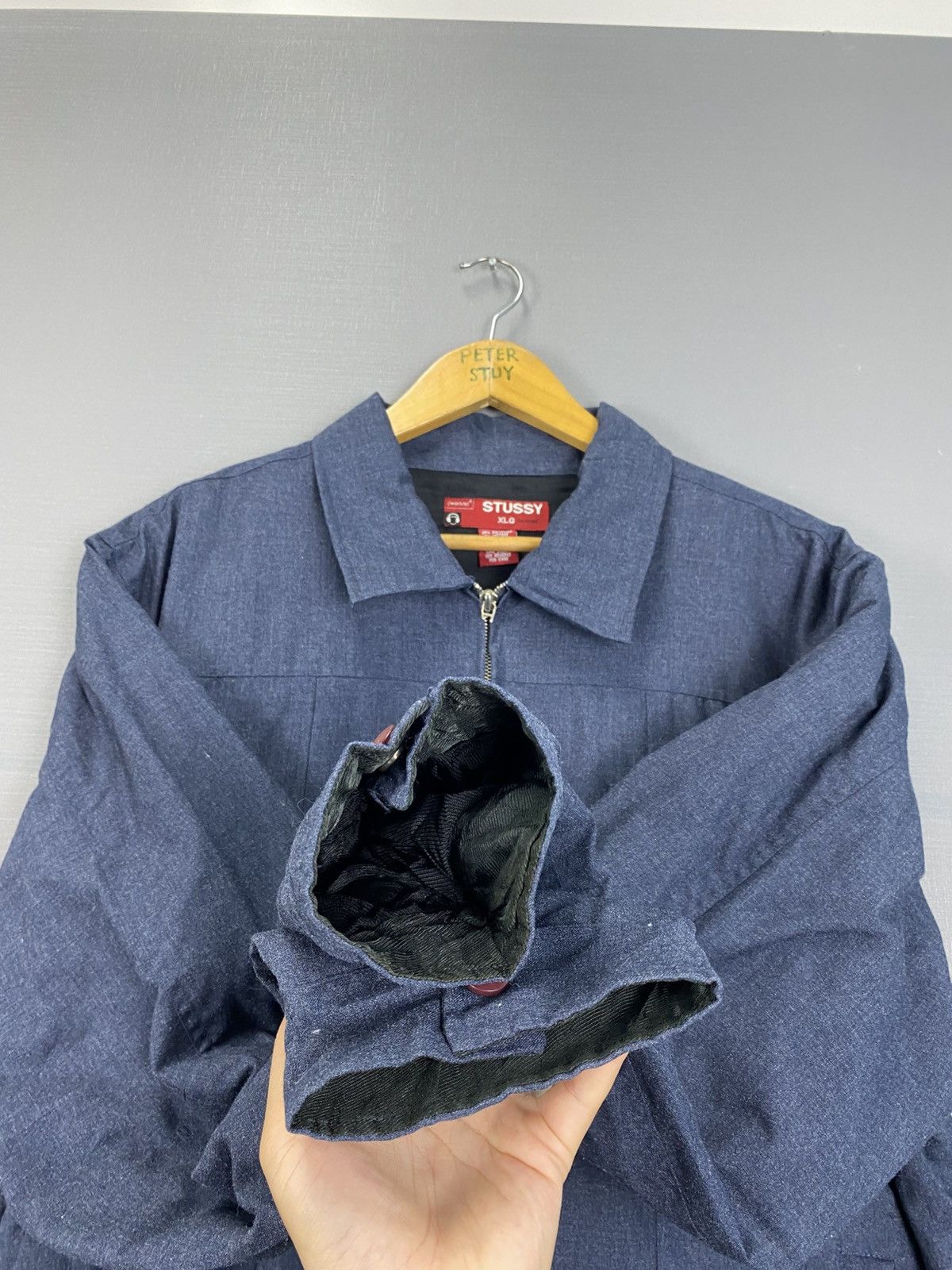 Stussy Vintage Stussy Zipper Jacket Size US XL / EU 56 / 4 - 7 Thumbnail
