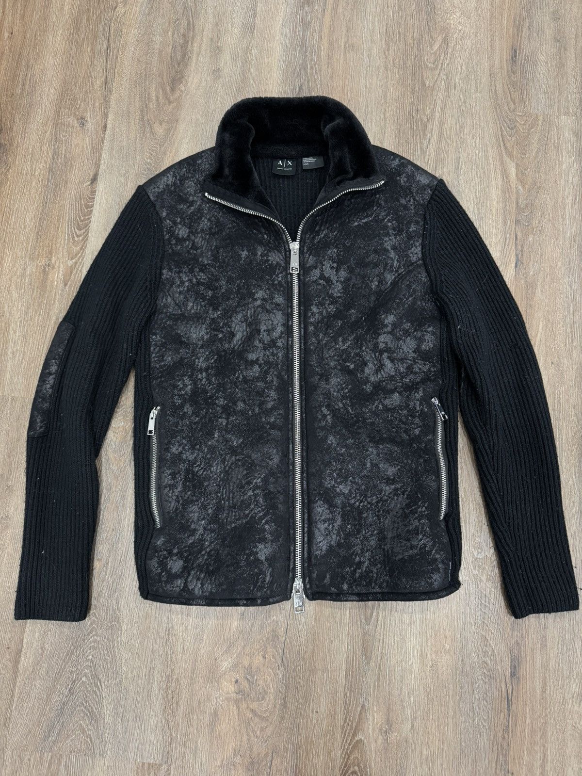 Armani Exchange Armani Exchange Wool Sweater Size US L / EU 52-54 / 3 - 1 Thumbnail