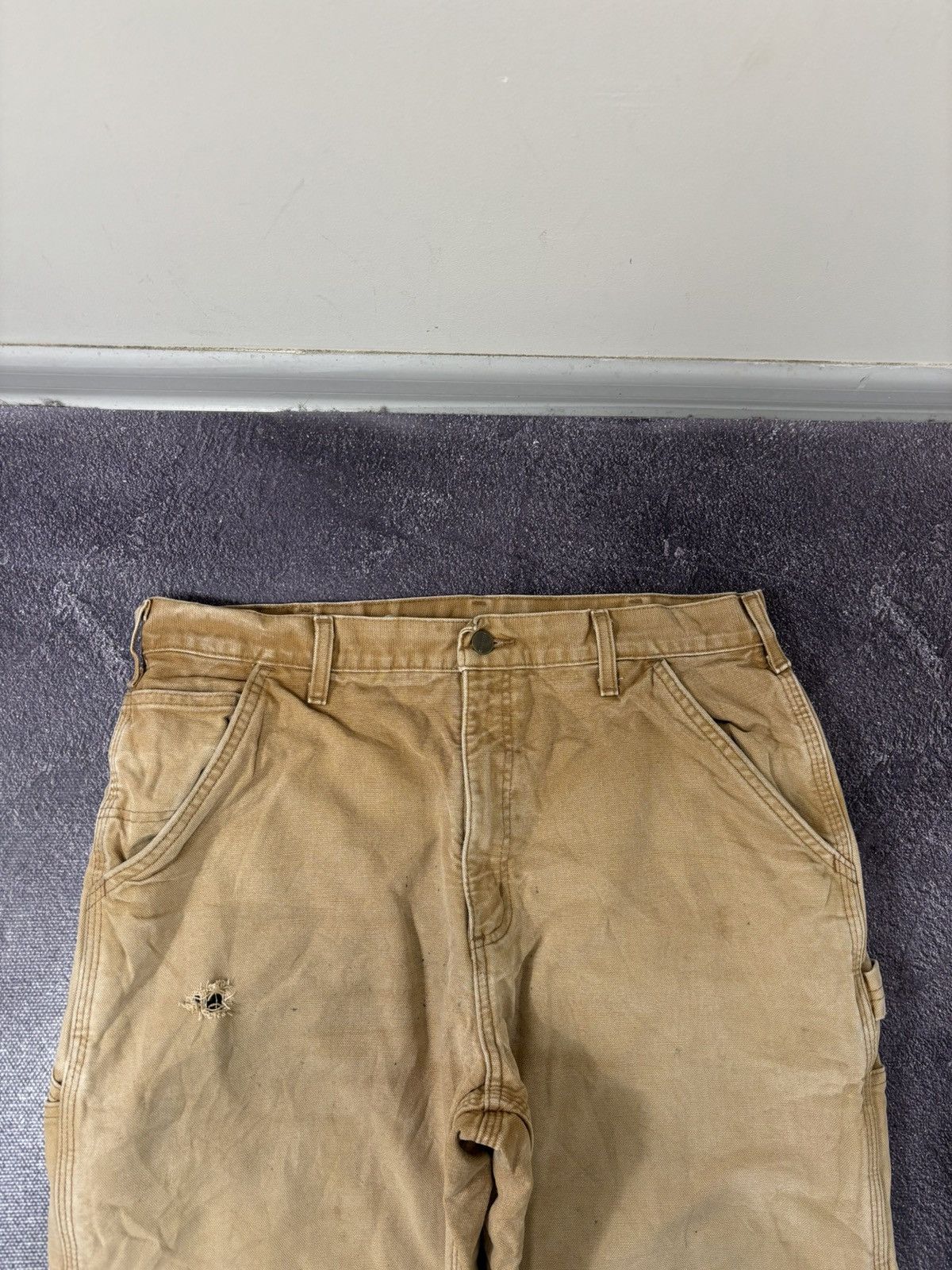 Carhartt Vintage Carhartt Dungaree Fit Insulated Denim Baggy Pants Size US 36 / EU 52 - 16 Thumbnail