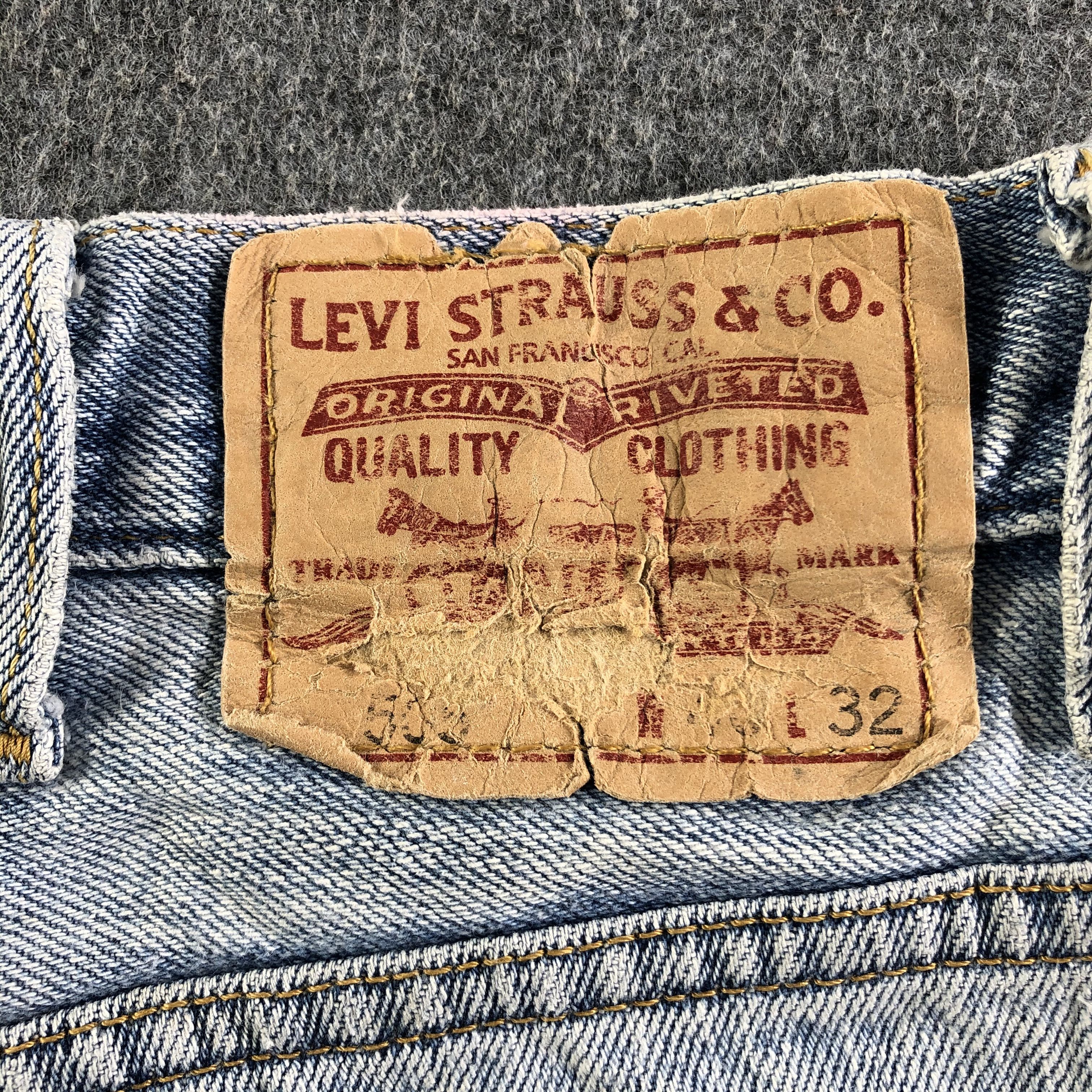 Levi's Vintage Light Wash Levis 505 Jeans-J3337 Size US 40 / EU 56 - 5 Thumbnail