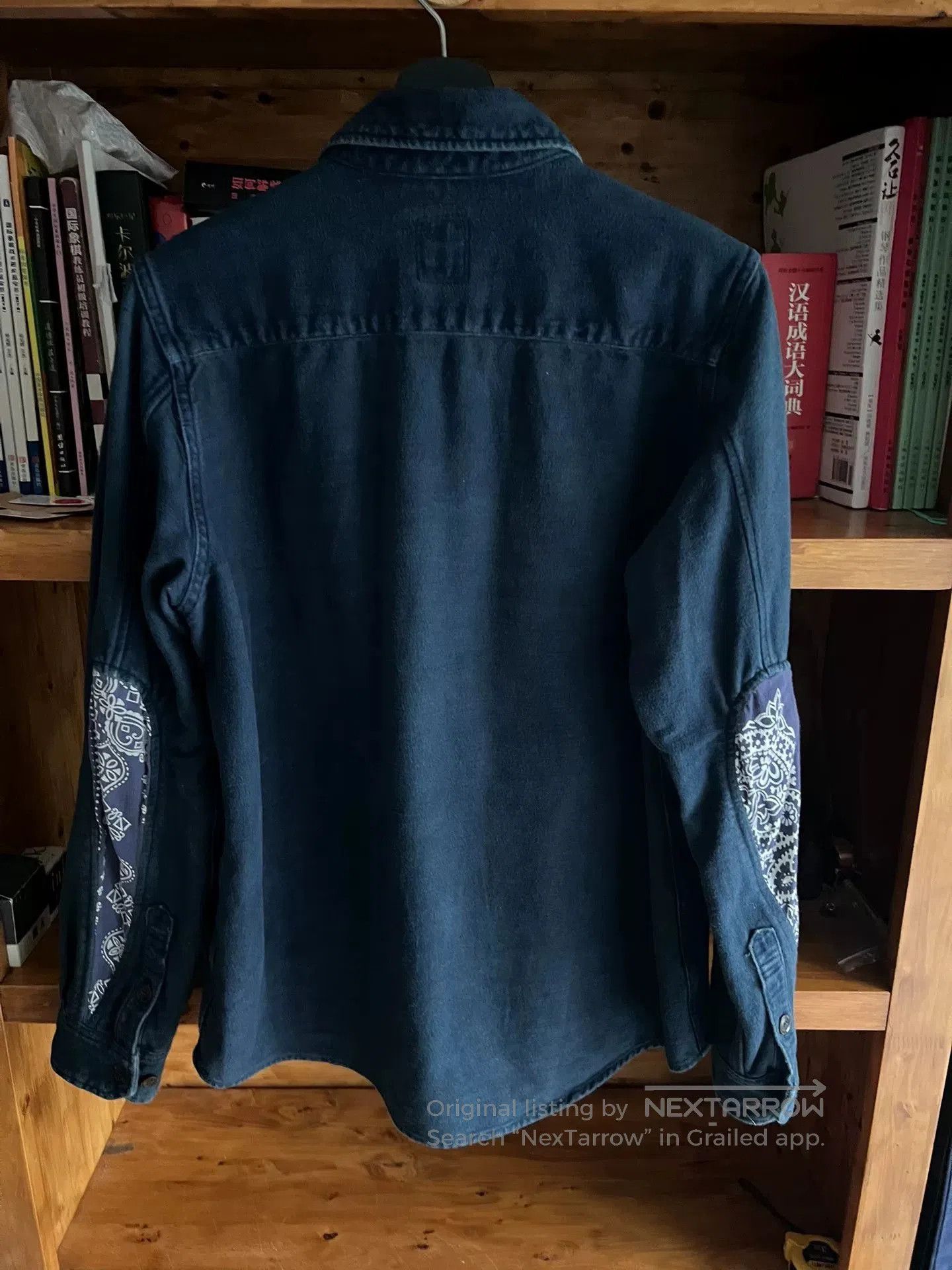 Visvim visvim blue dyed vintage style shirt. Size US M / EU 48-50 / 2 - 8 Thumbnail