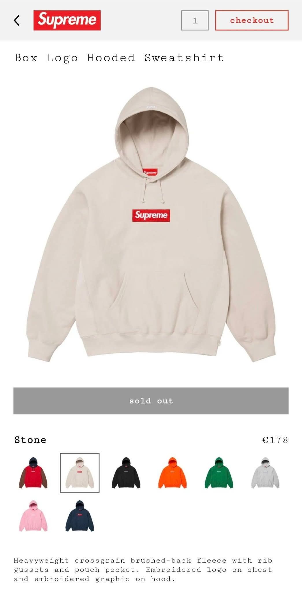 Supreme Supreme box logo hoodie Size US L / EU 52-54 / 3 - 2 Thumbnail