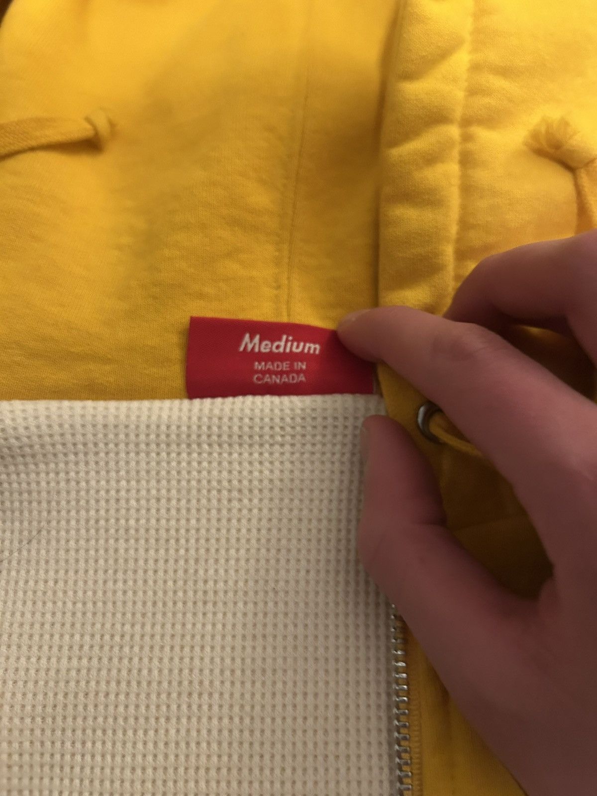 Supreme Supreme arc gold zip up hoodie Size US M / EU 48-50 / 2 - 3 Thumbnail