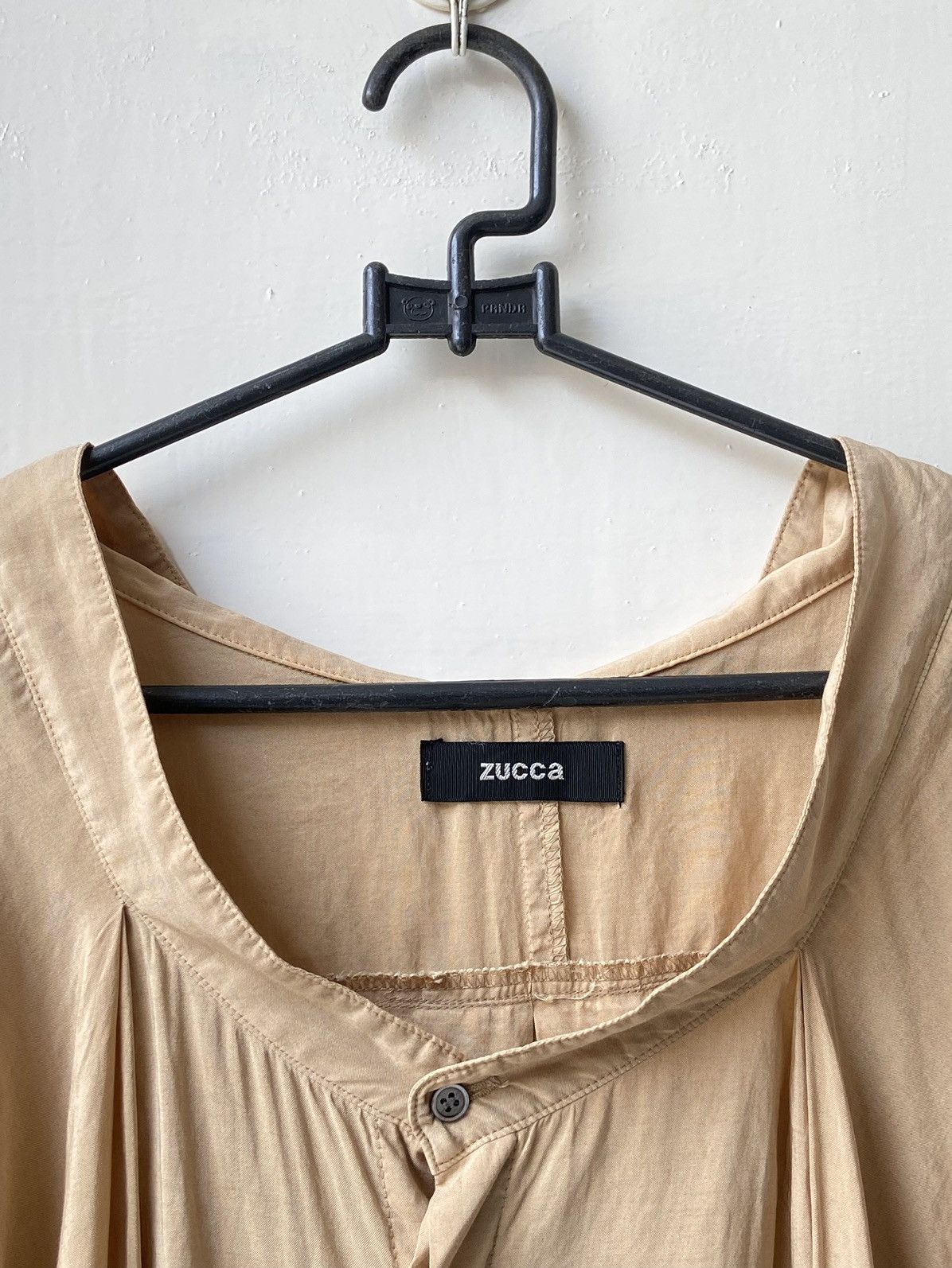 Zucca ZUCCA Brown Blouse Size L / US 10 / IT 46 - 14 Thumbnail