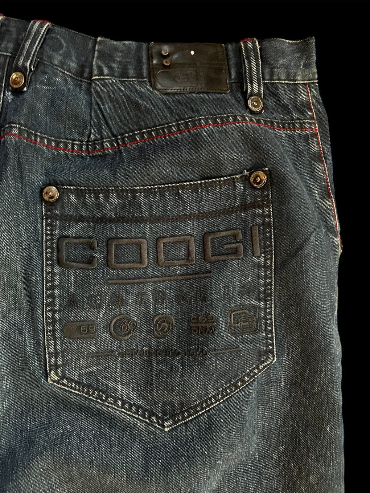Coogi Y2K crazy baggy coogi jeans Size US 44 / EU 60 - 4 Thumbnail