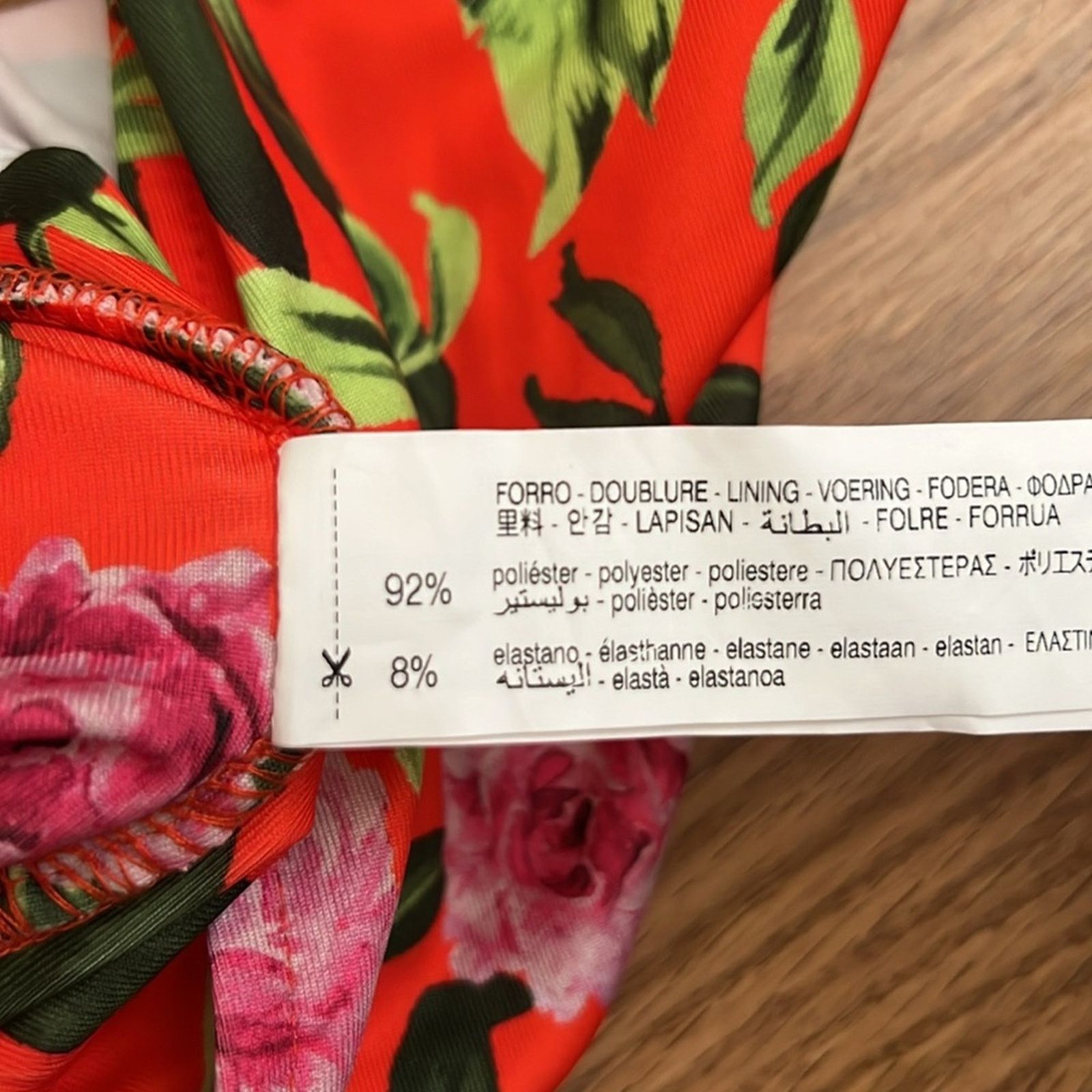Zara Zara Draped Floral Print Bodysuit Size S / US 4 / IT 40 - 9 Thumbnail