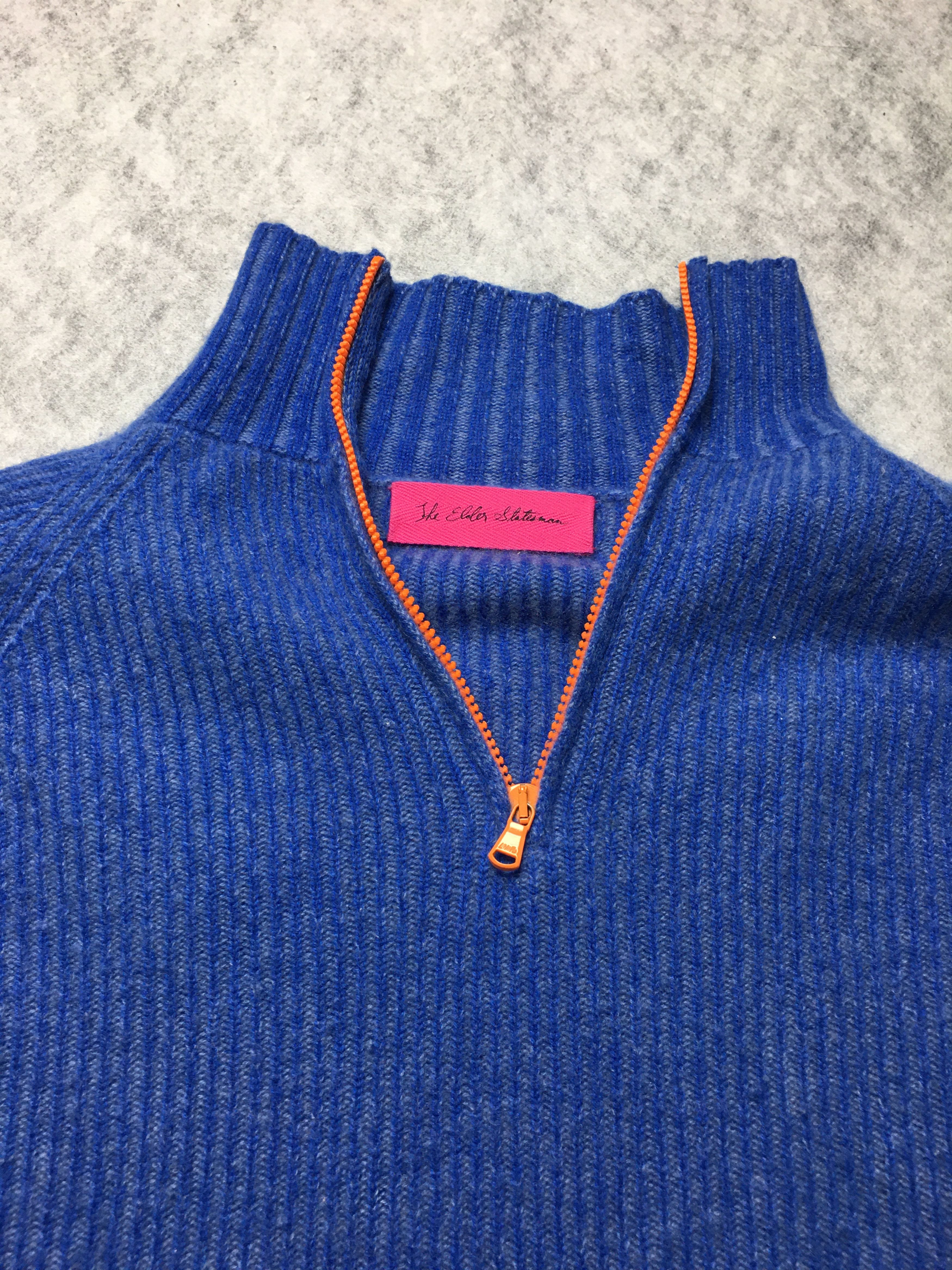 The Elder Statesman THE ELDER STATESMAN Ribbed Cashmere Sweater Size S Size US S / EU 44-46 / 1 - 8 Thumbnail