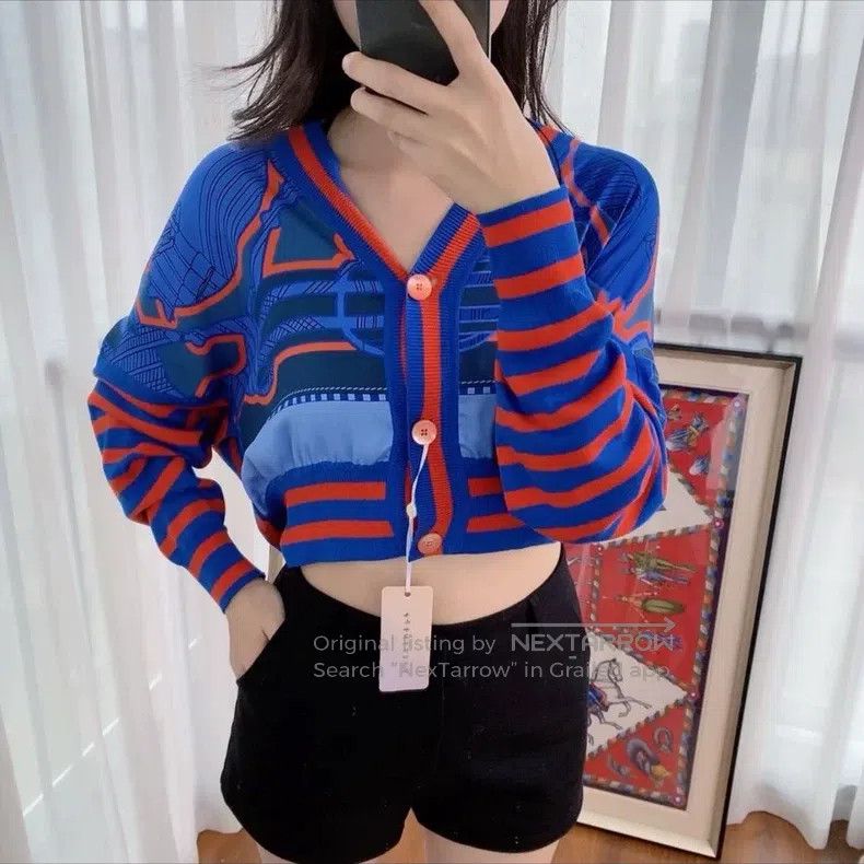 Hermes Hermes Cardigan Size XXS / US 00 / IT 34 - 1 Thumbnail