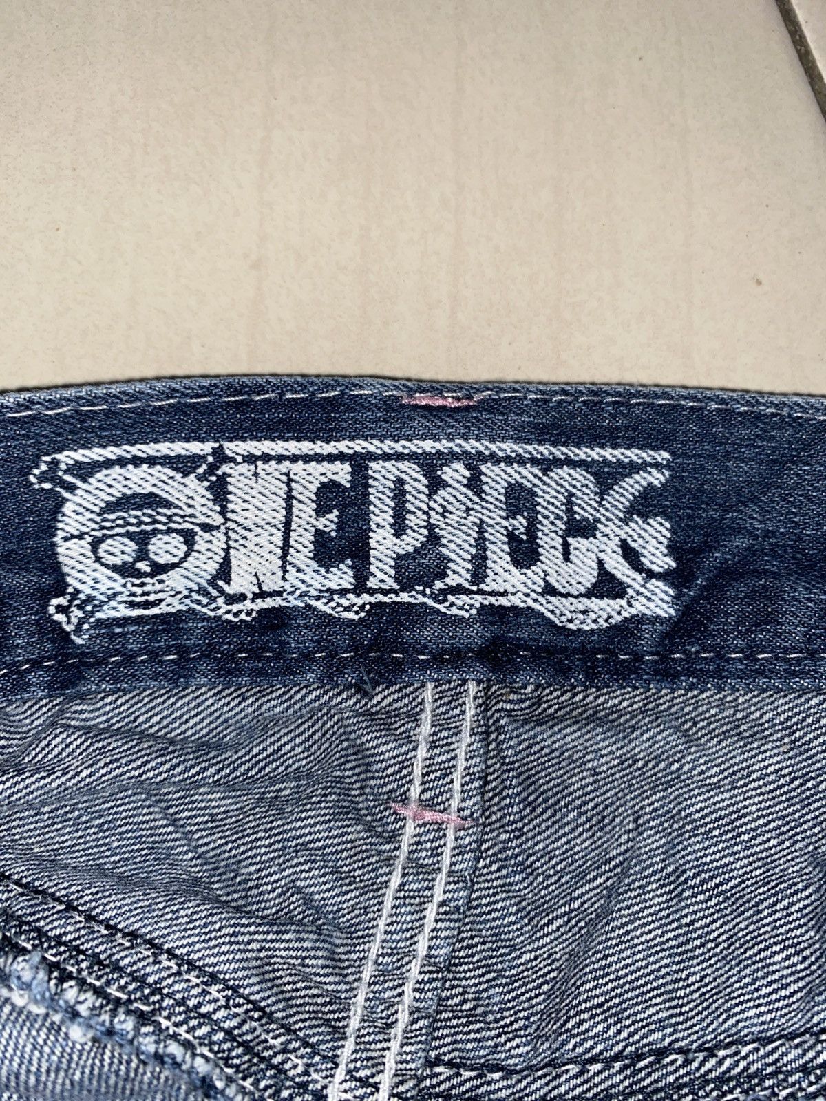 Japanese Brand Vintage One Piece Tony Chopper Evisu Style Jeans Size US 32 / EU 48 - 16 Thumbnail