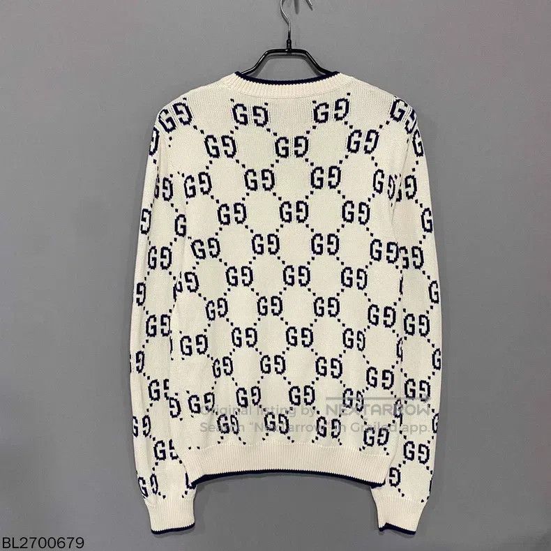 Gucci Gucci Knitted sweater full of old flowers Size US S / EU 44-46 / 1 - 3 Thumbnail