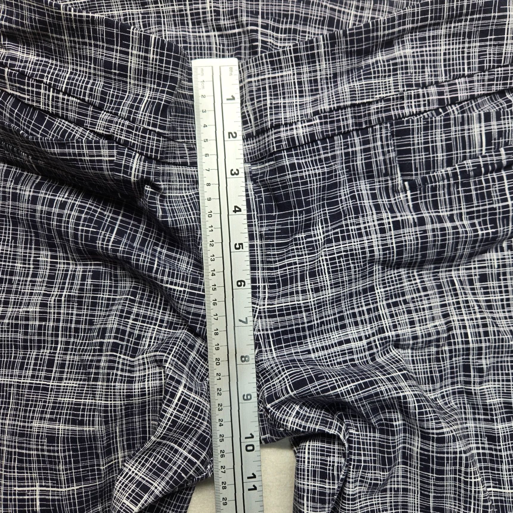 Vintage New Directions Gray Casual Crop Pants Women's Size 6 Stretch Nylon Blend Size 28" / US 6 / IT 42 - 4 Thumbnail