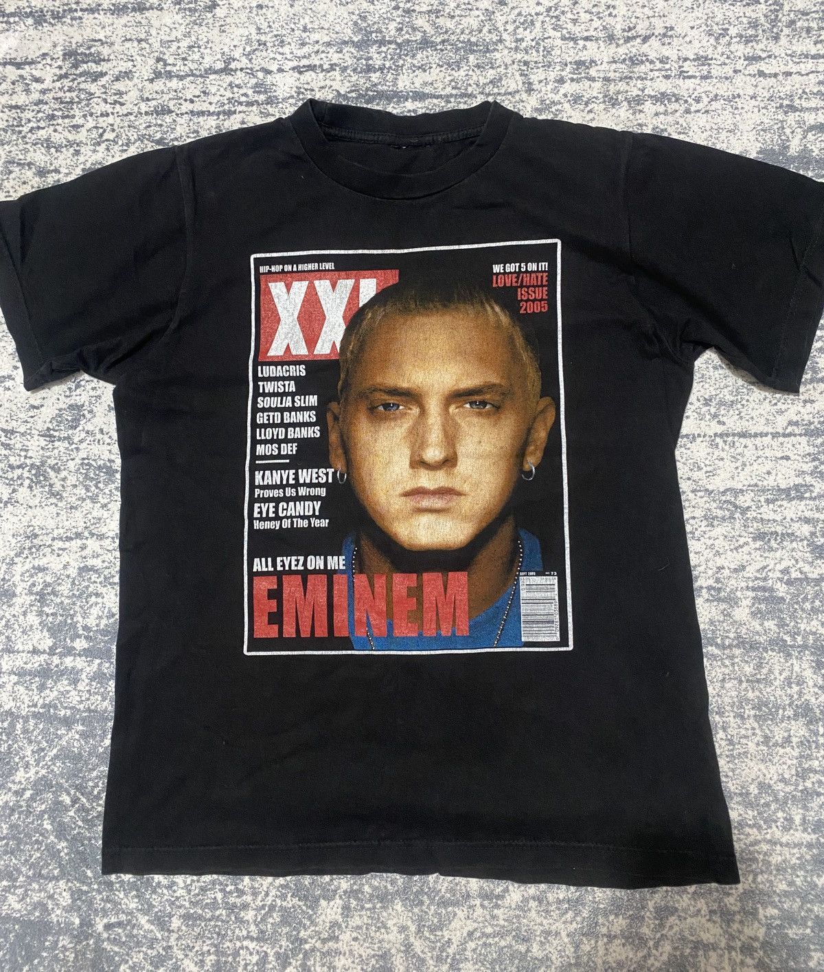 Eminem Eminem magazine newspaper vintage tee y2k Size US M / EU 48-50 / 2 - 3 Thumbnail