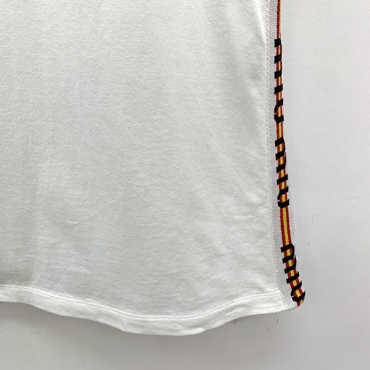 Miu Miu Miu Miu Arm Stripe Letter Print Short Sleeve T-shirt K26WX Size M / US 6-8 / IT 42-44 - 4 Thumbnail