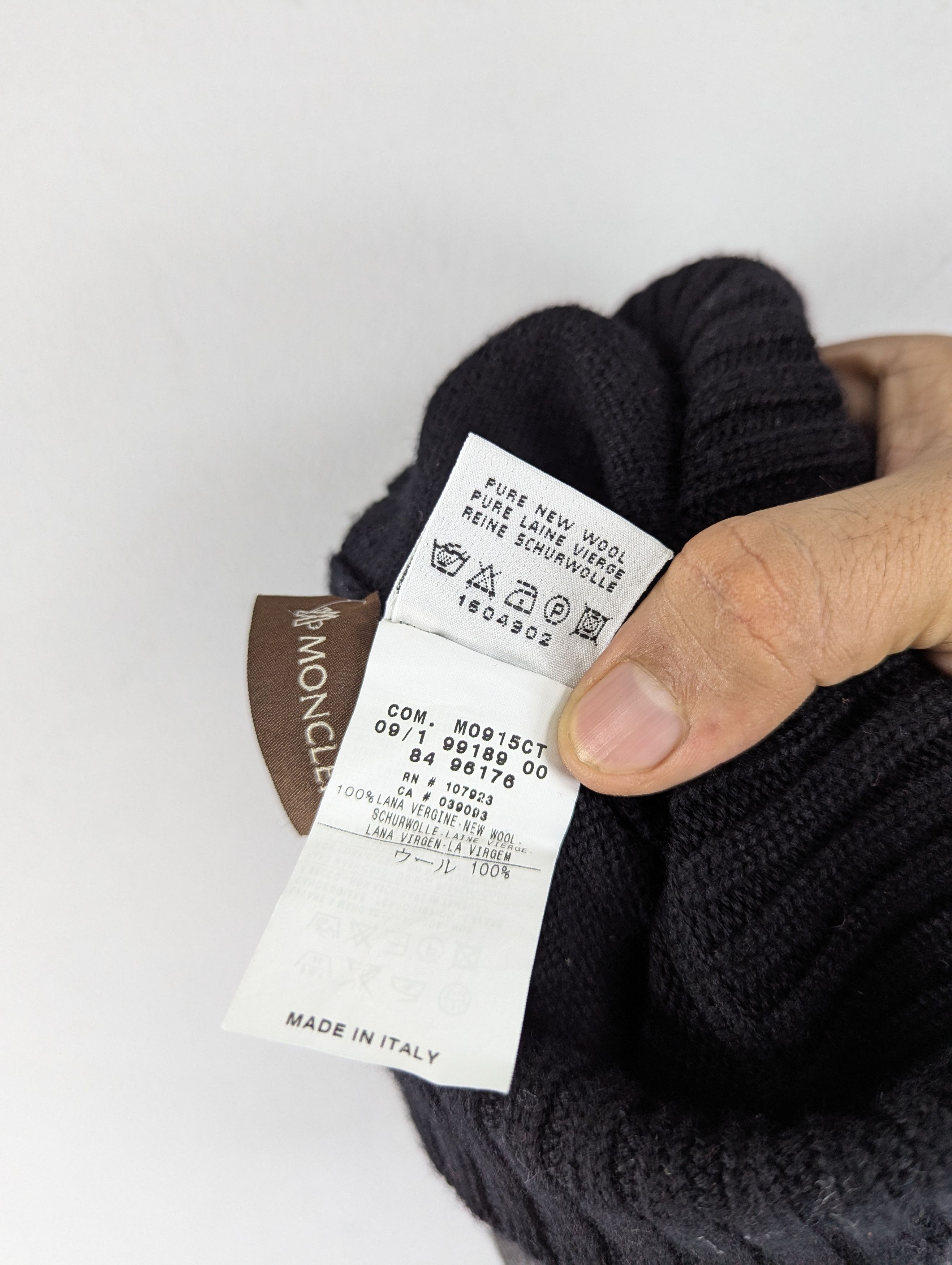 Moncler Moncler Wool Beanie/Hat Size ONE SIZE - 6 Thumbnail