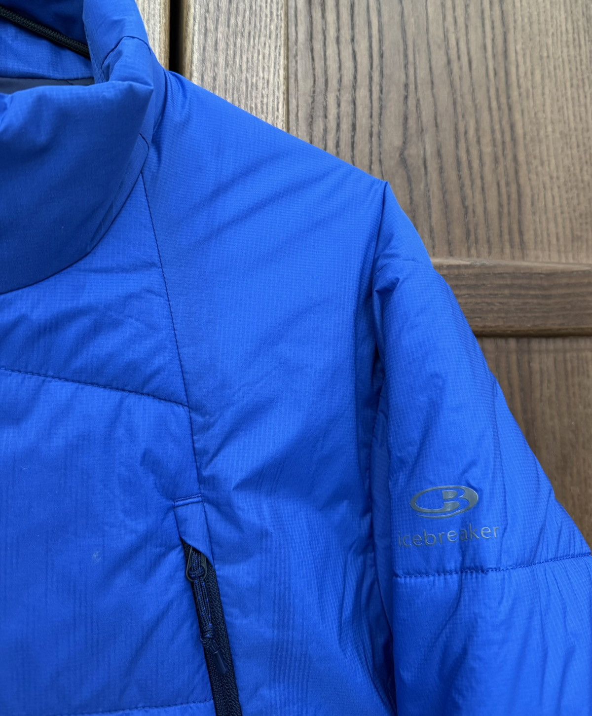 Icebreaker Icebreaker MerinoLOFT Blue Quilted Jacket Mens M Full Zip Size US M / EU 48-50 / 2 - 9 Thumbnail