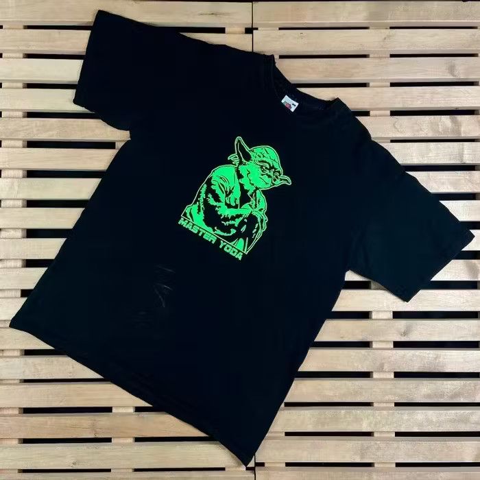 Cartoon Network Mens Vintage T Shirt Master Yoda Size M Size US M / EU 48-50 / 2 - 1 Thumbnail