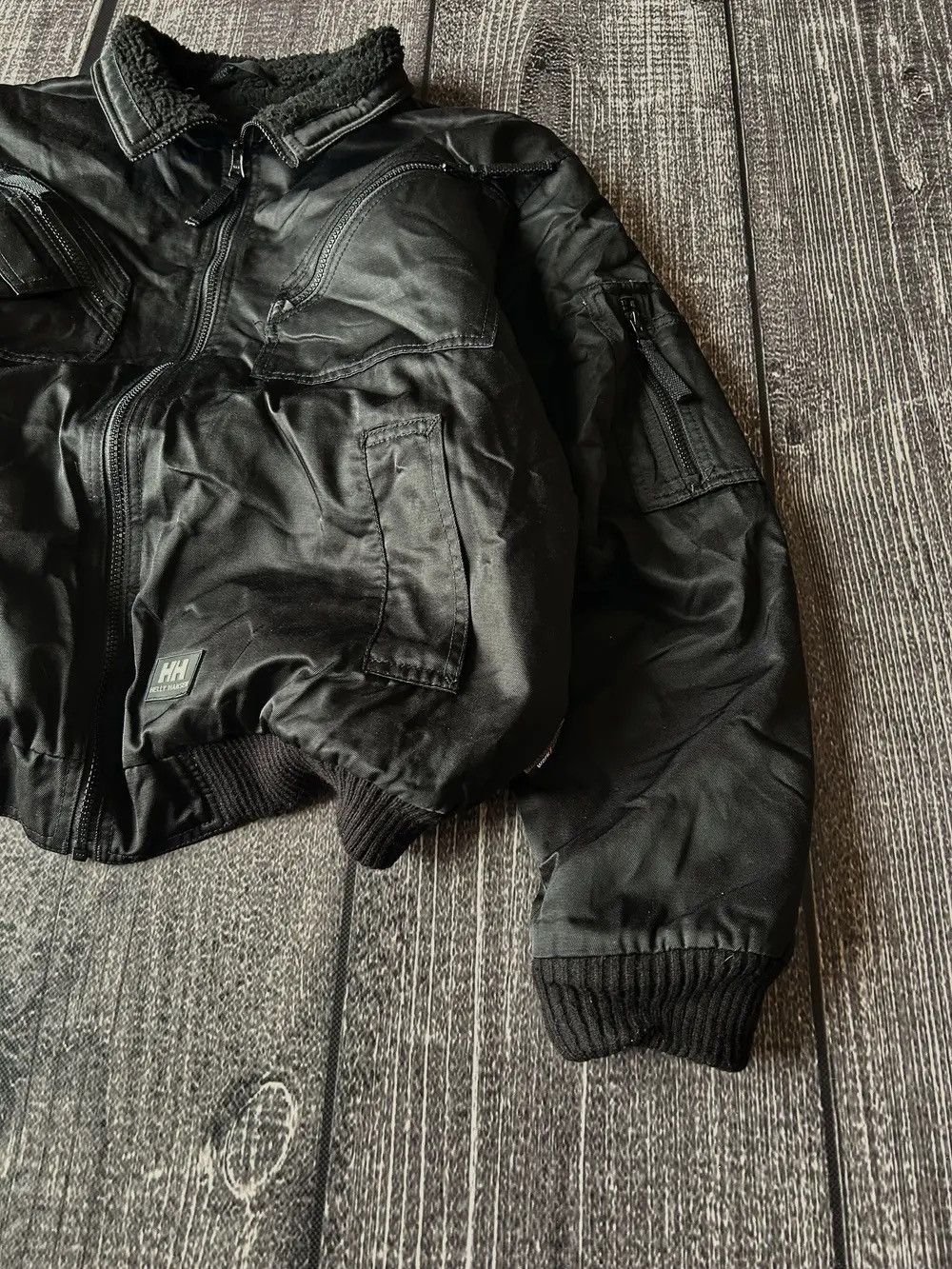 Hysteric Glamour × Japanese Brand VTG Rick Owens Opium Style Real Heavy Bomber Jacket 90s Size US M / EU 48-50 / 2 - 4 Thumbnail