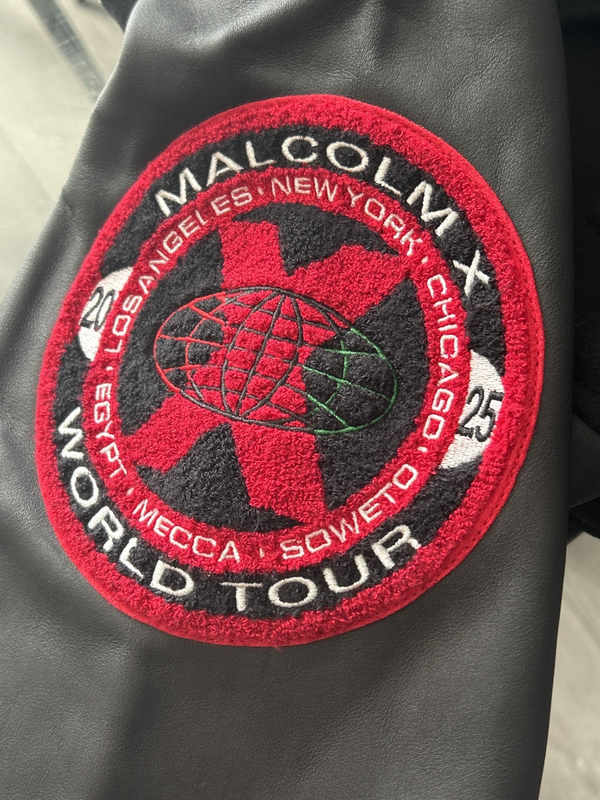 Supreme Supreme/Spike Lee/Malcolm X Wool Varsity Jacket Medium Size US M / EU 48-50 / 2 - 4 Thumbnail