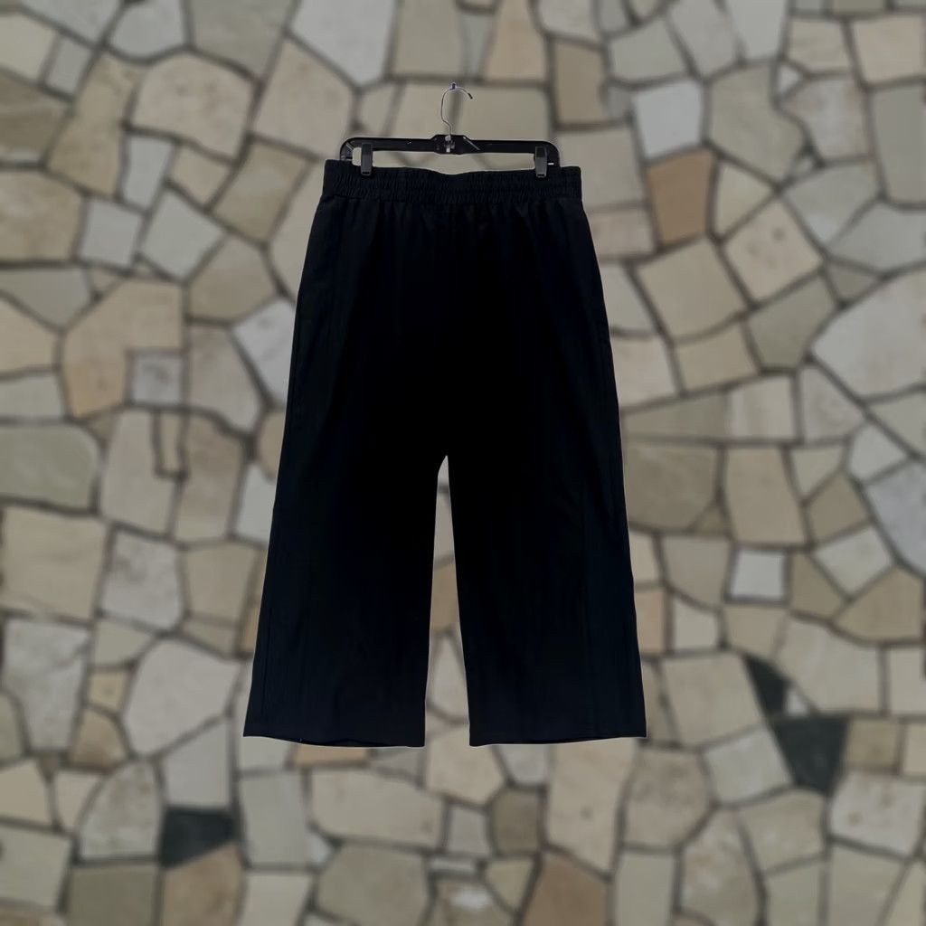 Vintage Telluride Women Wide-Leg Pants L Black China Size 36" / US 14 / IT 50 - 1 Thumbnail