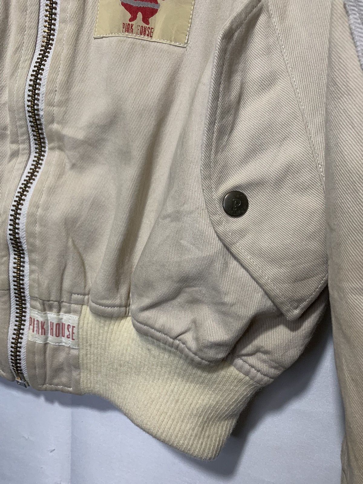 Pink House 1990s Pink House multiple patch MA-1 Bomber jacket Size US M / EU 48-50 / 2 - 7 Thumbnail