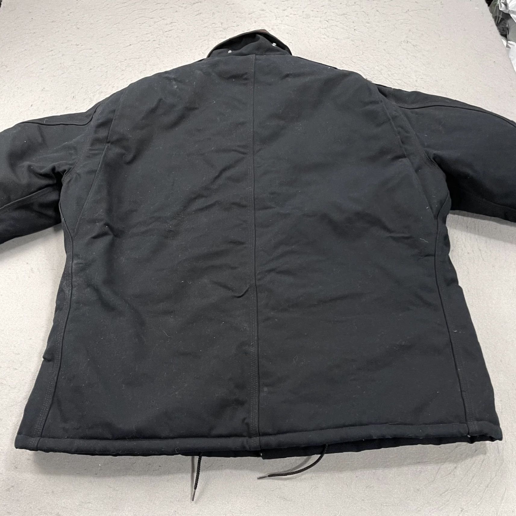 Carhartt VINTAGE Carhartt Jacket Mens 50 Black C03 Duck Traditional Coat Heavyworkwear Quilted Lined Logo USA 1990s Mens Size US M / EU 48-50 / 2 - 7 Thumbnail