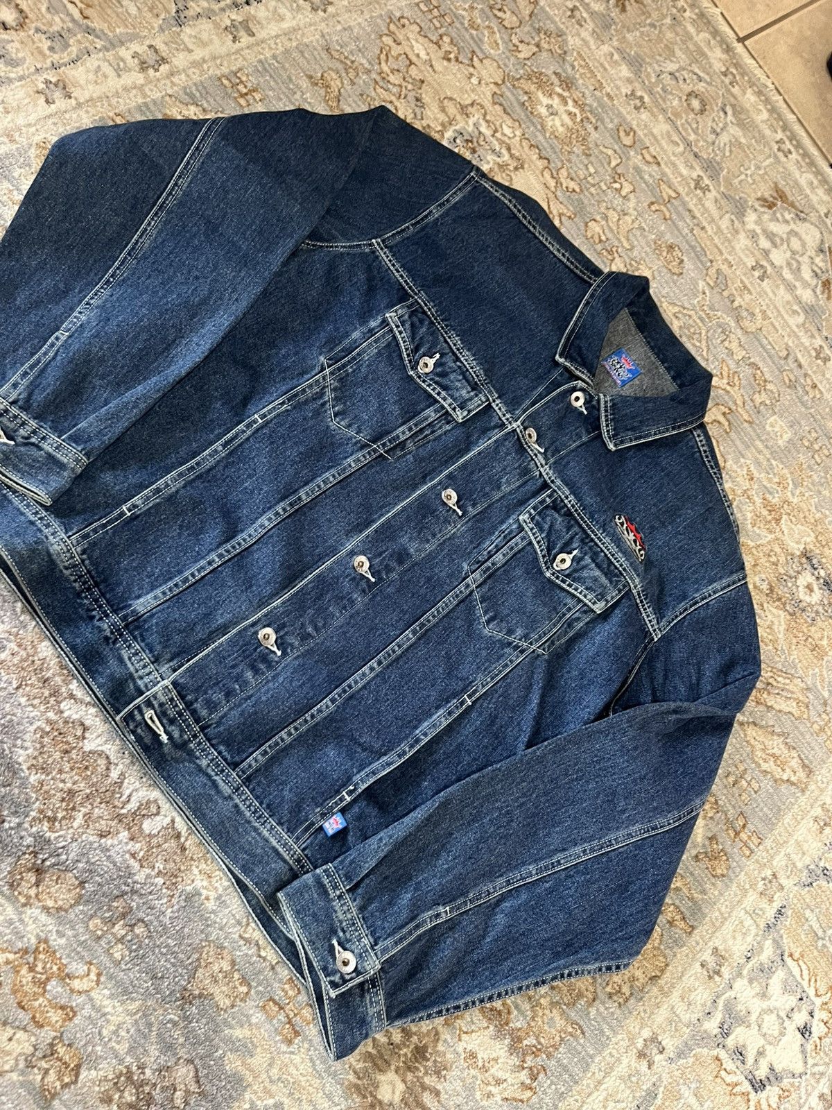JNCO RARE 90’s MADE IN USA JNCO JEAN JACKET XXL Size US XXL / EU 58 / 5 - 1 Thumbnail