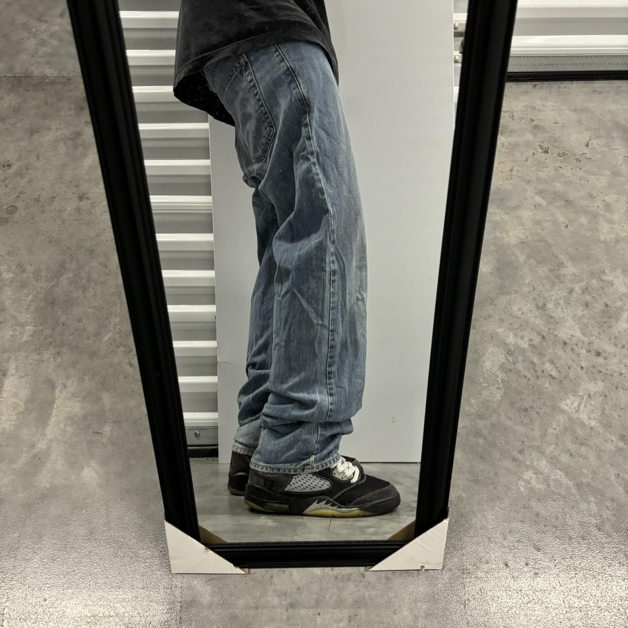 Japanese Brand × Vintage Crazy Vintage Y2K/2000s Grunge Faded Medium Wash Essential Denim Jeans! Size US 30 / EU 46 - 2 Thumbnail
