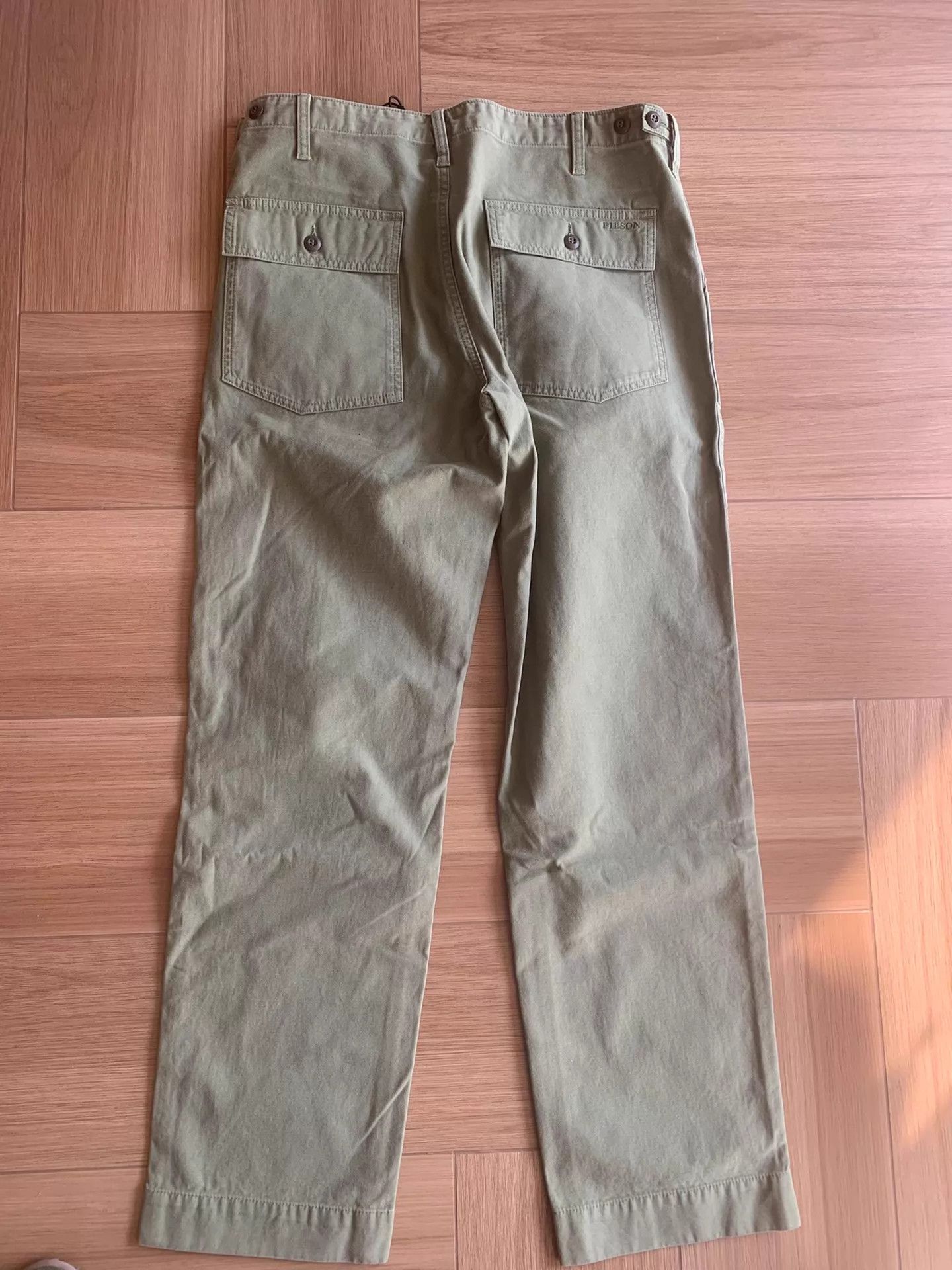 Filson FILSON Field Supply 9.5oz Cotton Vintage Military Pants 34 Size US 34 / EU 50 - 2 Thumbnail