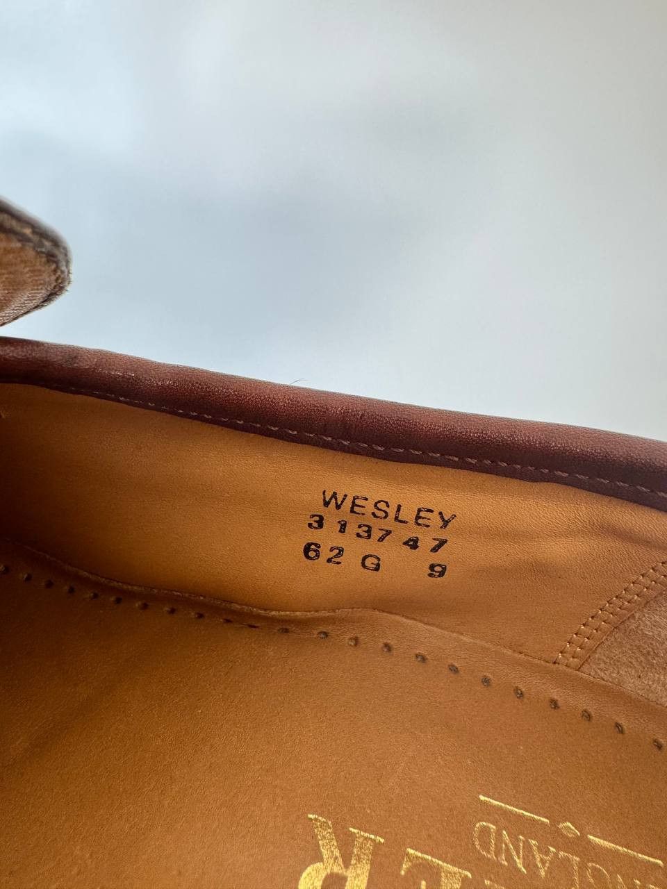 Barker BARKER Wesley Loafers Brown Leather Dress Shoes US 10 Size US 10 / EU 43 - 7 Thumbnail
