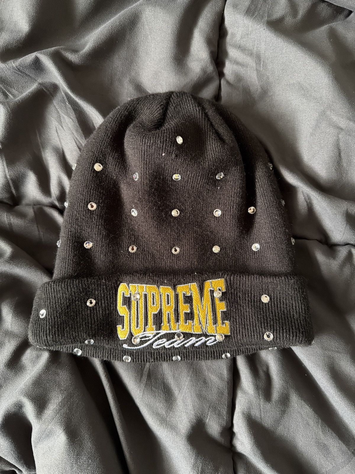Supreme Supreme New era Rhinestone Beaine Size ONE SIZE - 1 Thumbnail