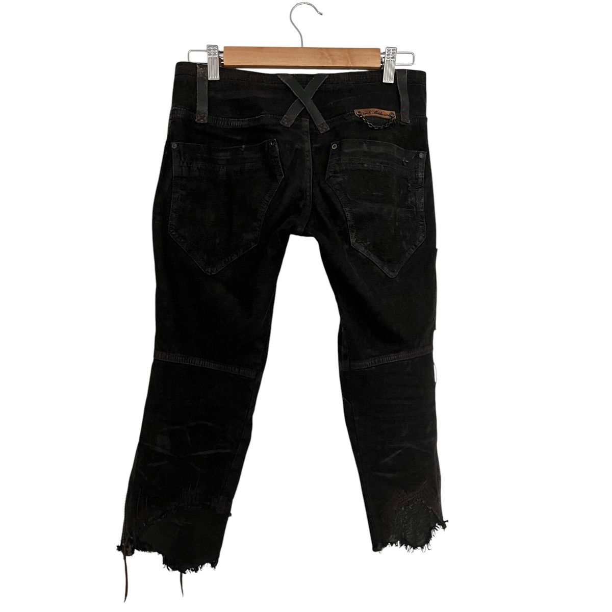 14th Addiction 14th addiction crocodile capris | Grailed