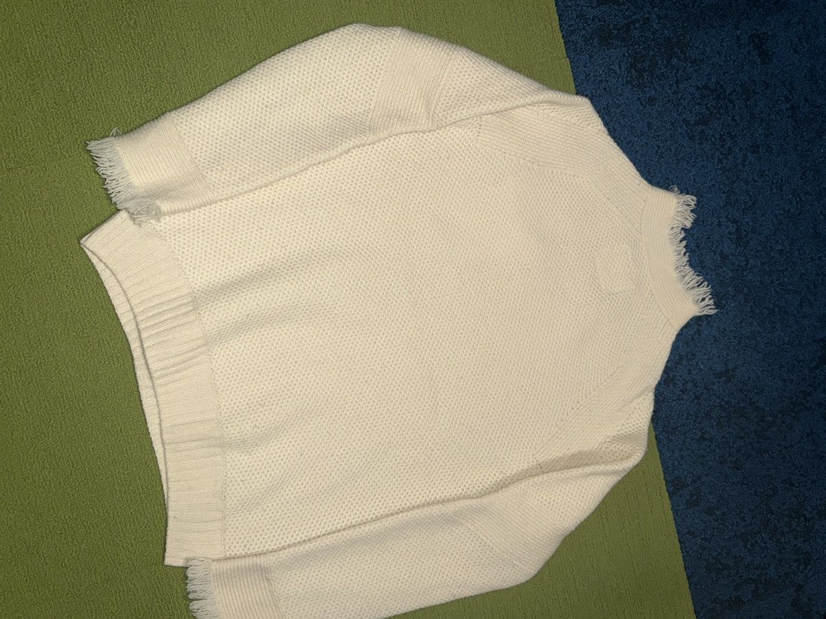 Sacai Creme Sacai Knitwear sweater Size US M / EU 48-50 / 2 - 6 Thumbnail