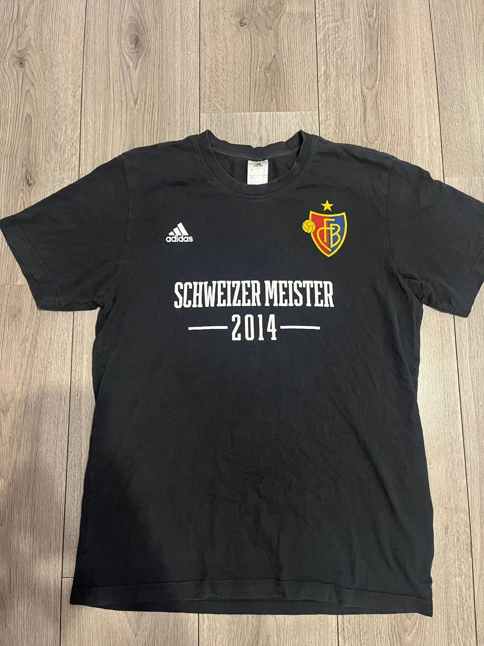 Adidas × Vintage FC Basel Champions T-Shirt 200/11/12/13/14 Adidas Soccer Size US M / EU 48-50 / 2 - 1 Thumbnail