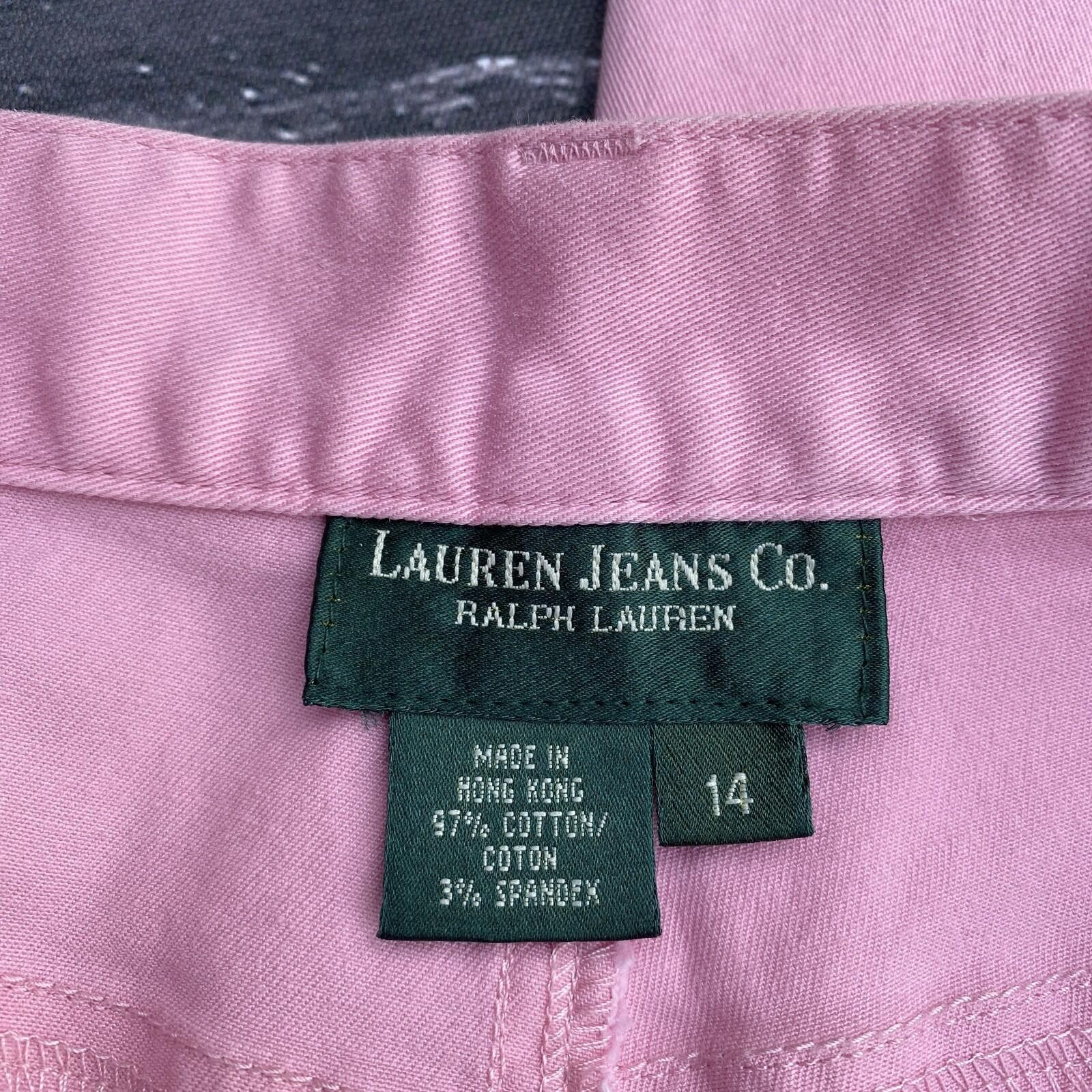 Lauren Ralph Lauren VTG RALPH LAUREN Jeans Co Pants Women's Size 14 Pink Size 36" / US 14 / IT 50 - 3 Thumbnail