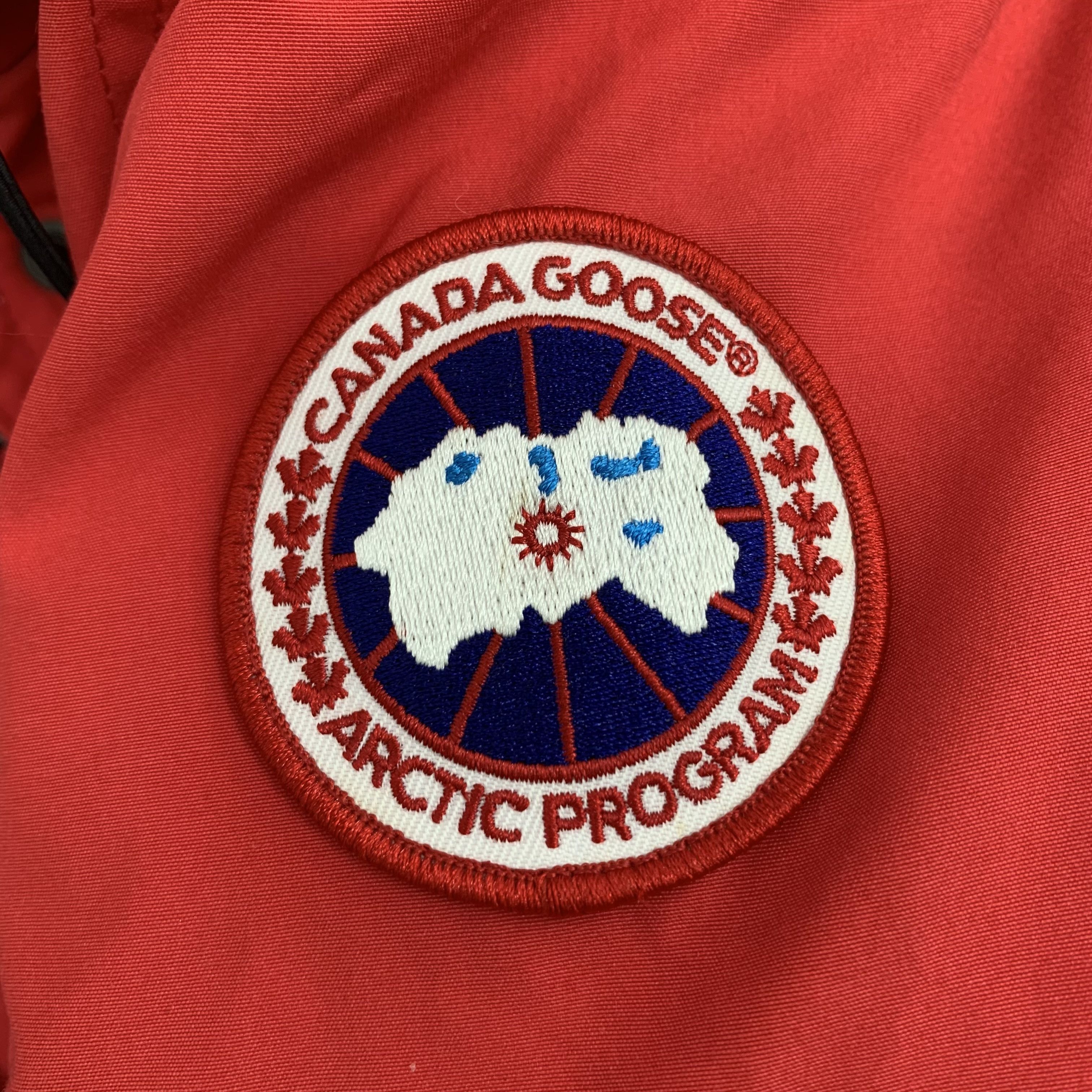 Canada Goose Canada Goose Trillium Hooded Down Jacket Red (S) Size S / US 4 / IT 40 - 5 Thumbnail