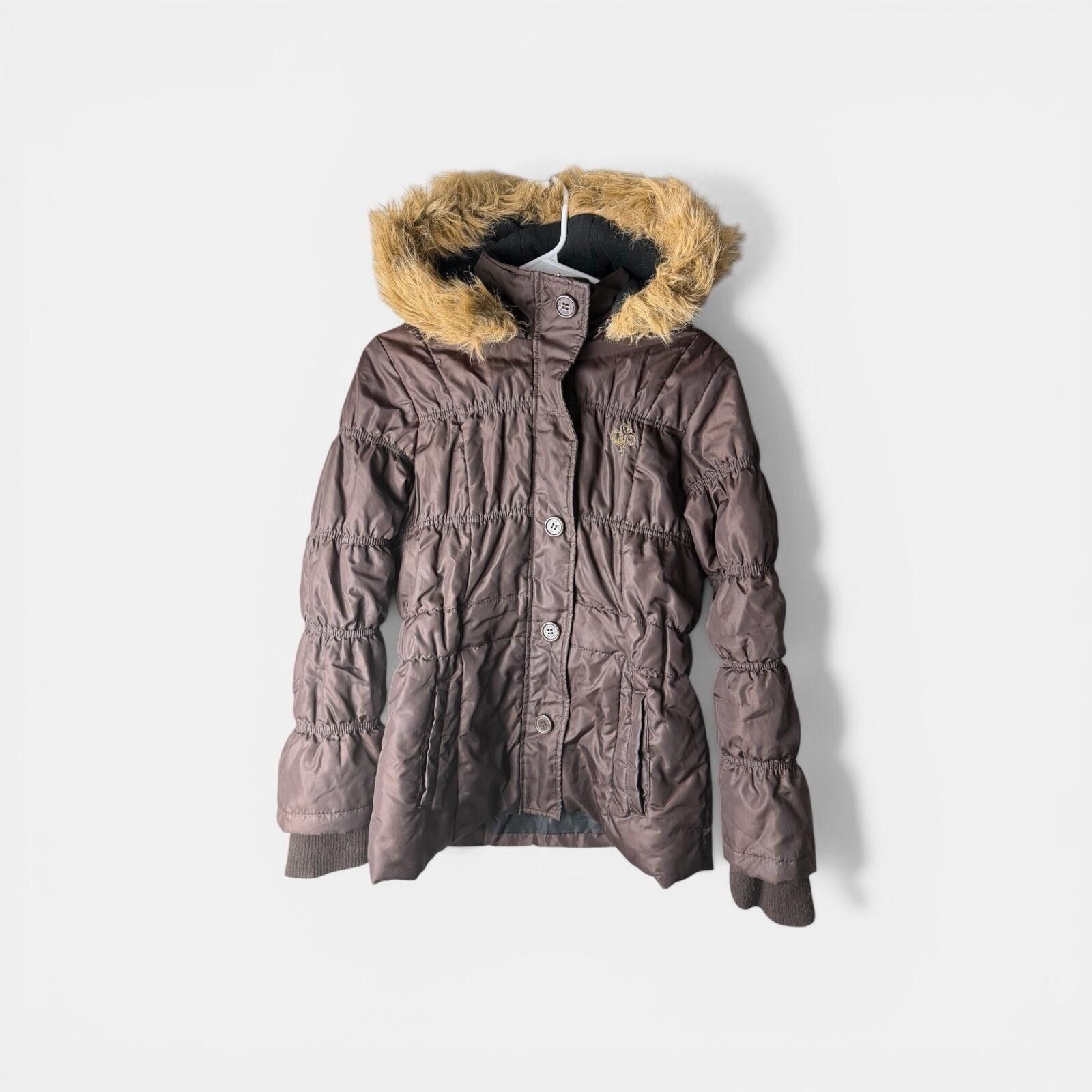Southpole Vintage Southpole Jacket Womens M Brown Puffer Y2K Read Size XL / US 12-14 / IT 48-50 - 1 Thumbnail