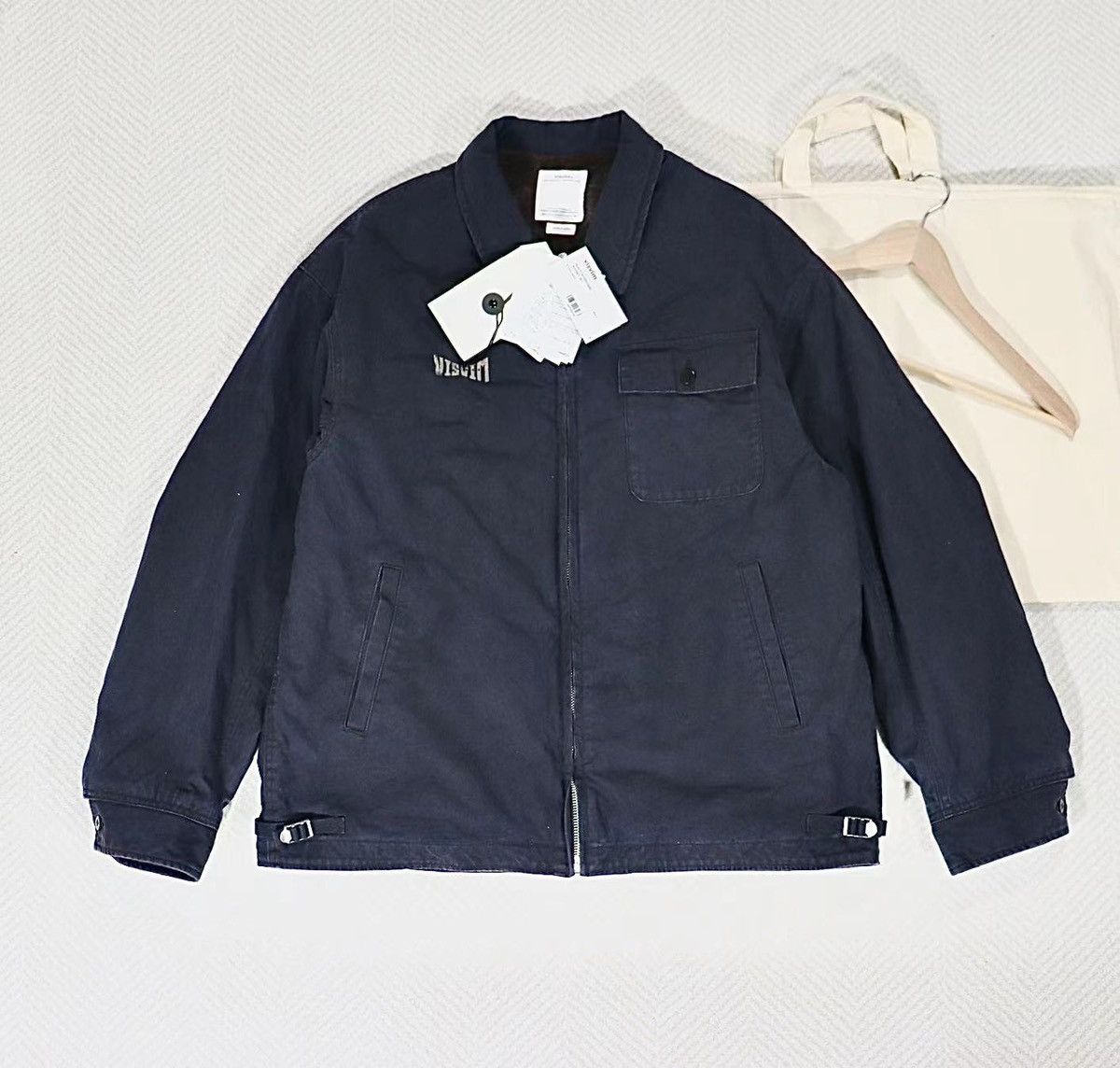 image of Visvim 24Ss Rodney Jkt （Mud） Size5 in Navy, Men's (Size 2XL)