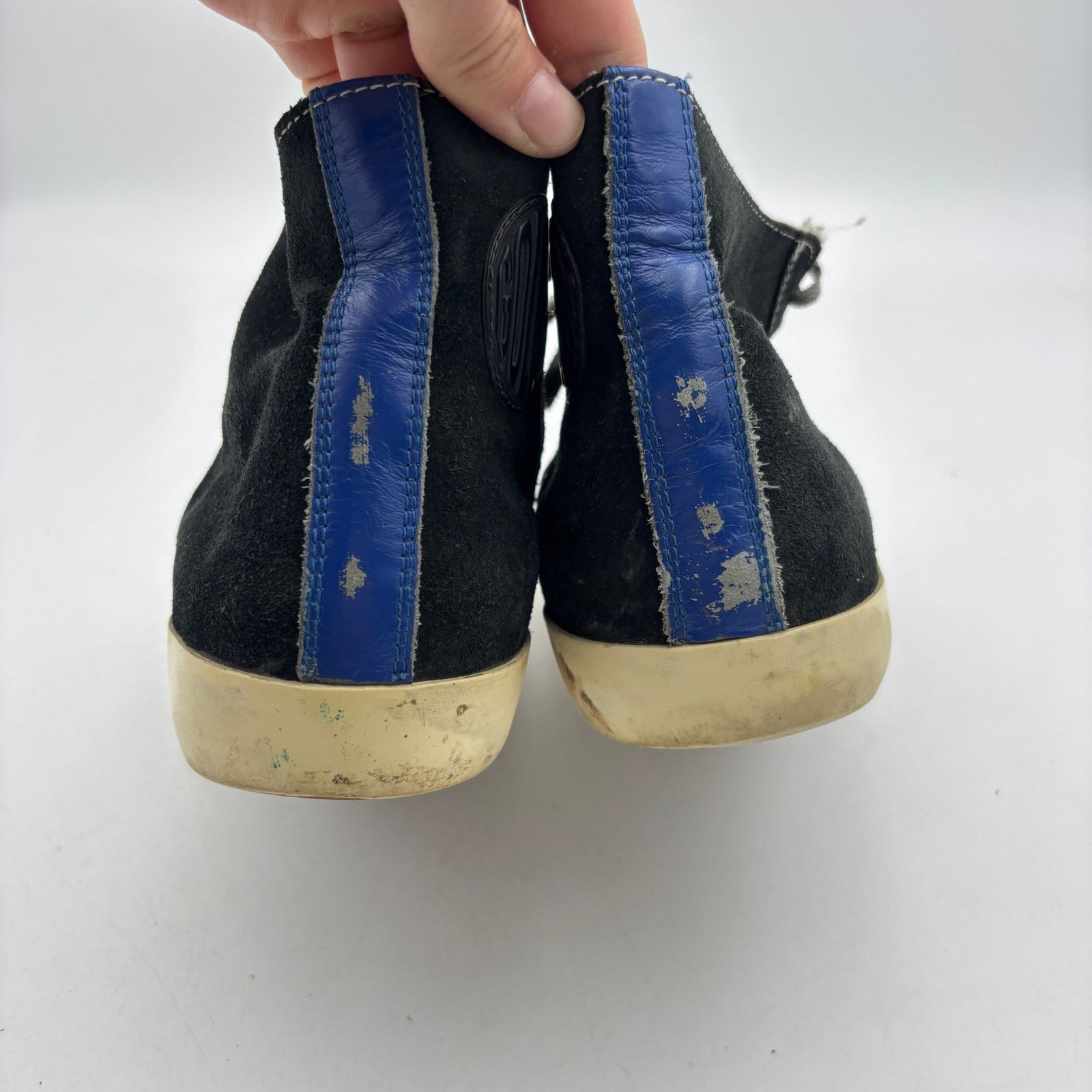 Golden Goose Golden Goose Francy Hi Top Skate Suede Sneakers Men's 41 Size US 8 / EU 41 - 15 Thumbnail