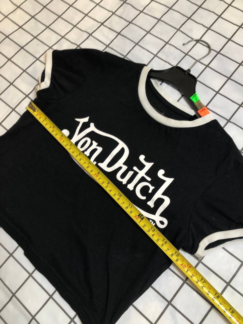 Von Dutch Vintage Von Dutch T-Shirt Women's Cropped Big Logo top Size XL / US 12-14 / IT 48-50 - 4 Thumbnail