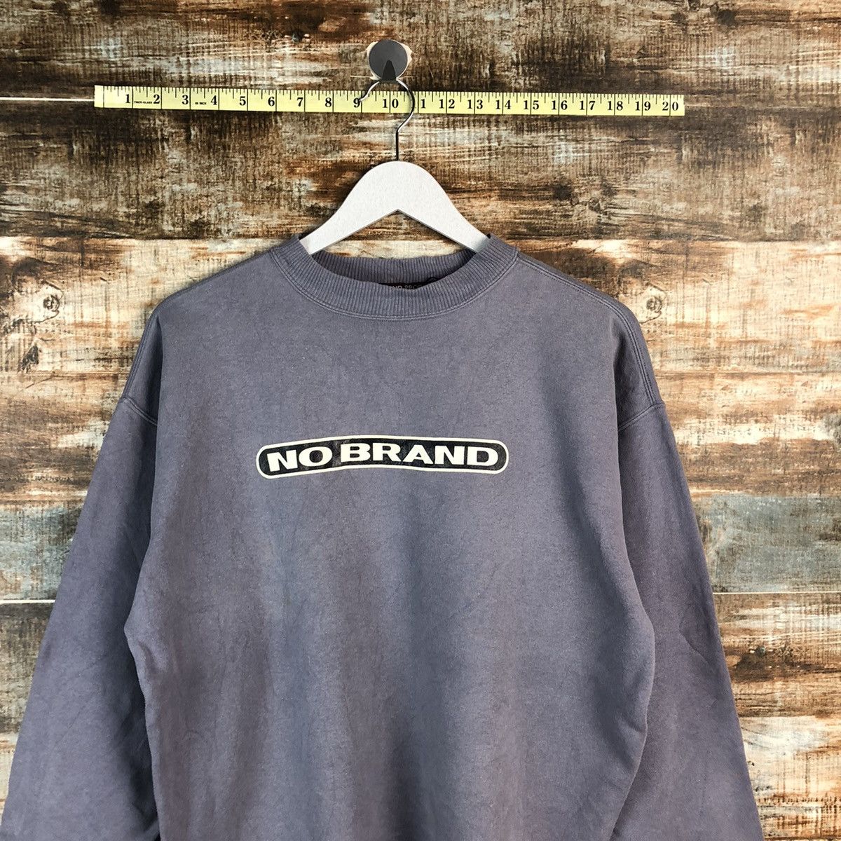 Japanese Brand × Vintage No Brand Grey vintage Sweatshirt #A1940 Size US M / EU 48-50 / 2 - 2 Thumbnail