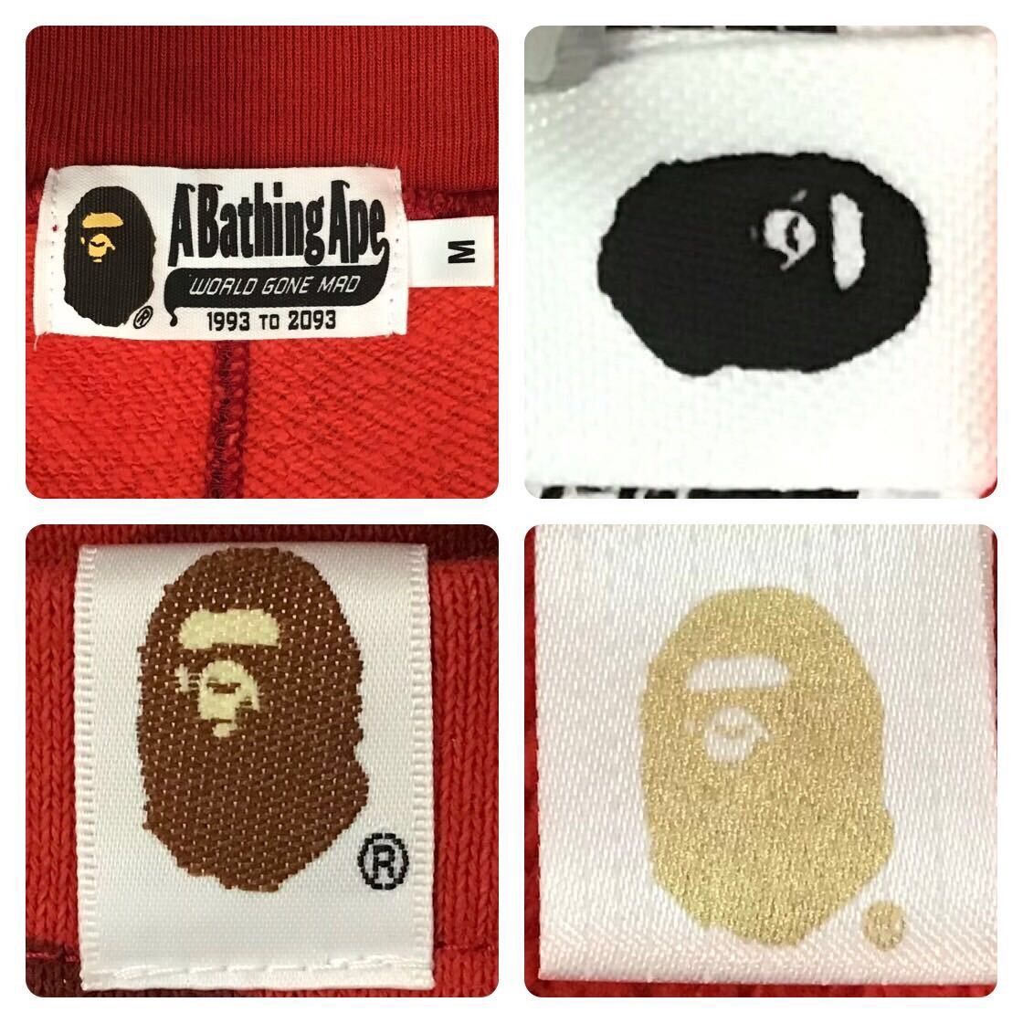 Bape BAPE Red camo shark sweat pants a bathing ape ★size M Size US 32 / EU 48 - 9 Thumbnail